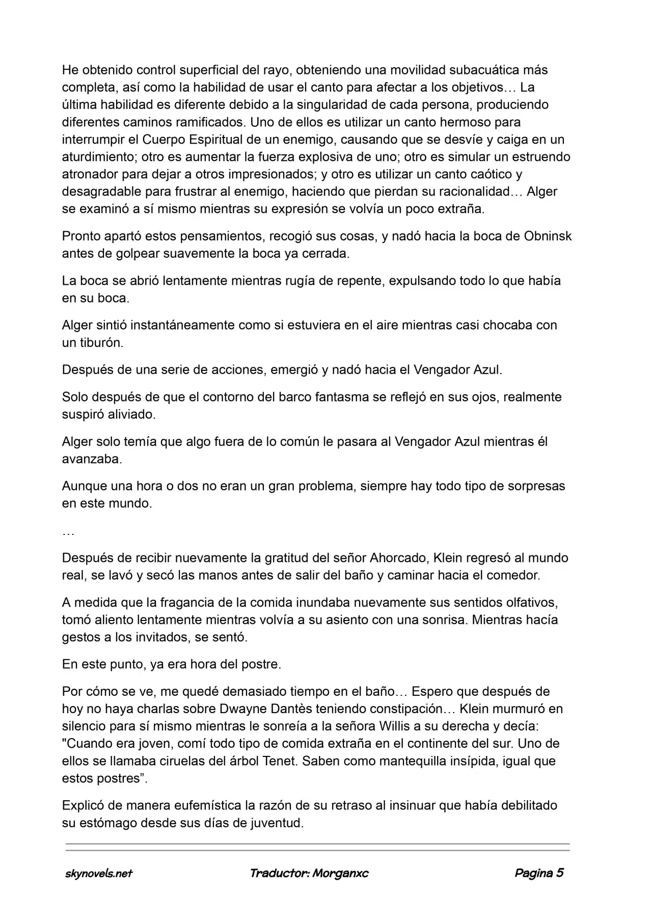 Lord Of The Mysteries (Novela) - Capítulo 783 - Página 5 - LectorTMOo
