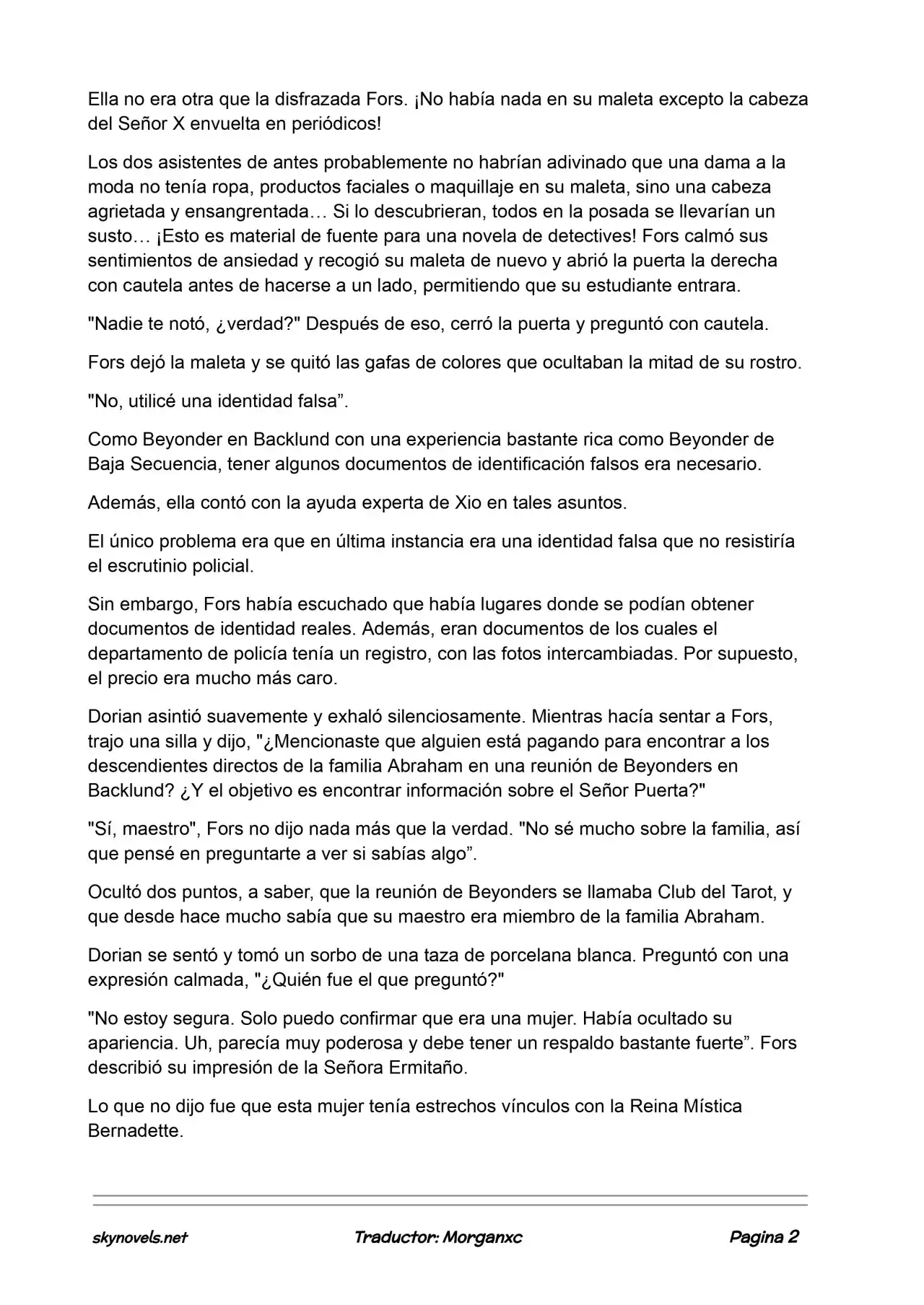 Lord Of The Mysteries (Novela) - Capítulo 786 - Página 2 - LectorTMOo