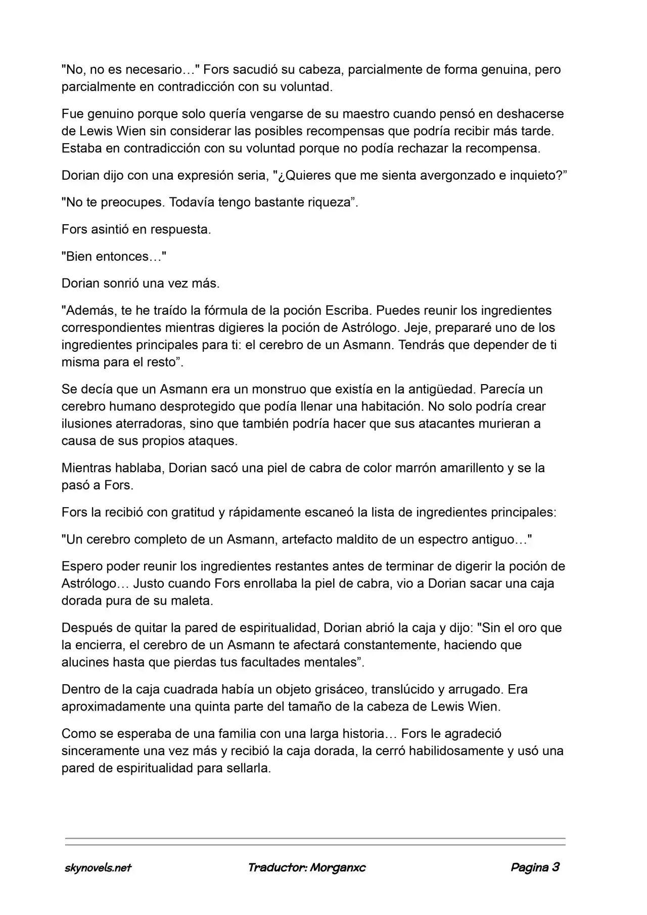 Lord Of The Mysteries (Novela) - Capítulo 787 - Página 3 - LectorTMOo