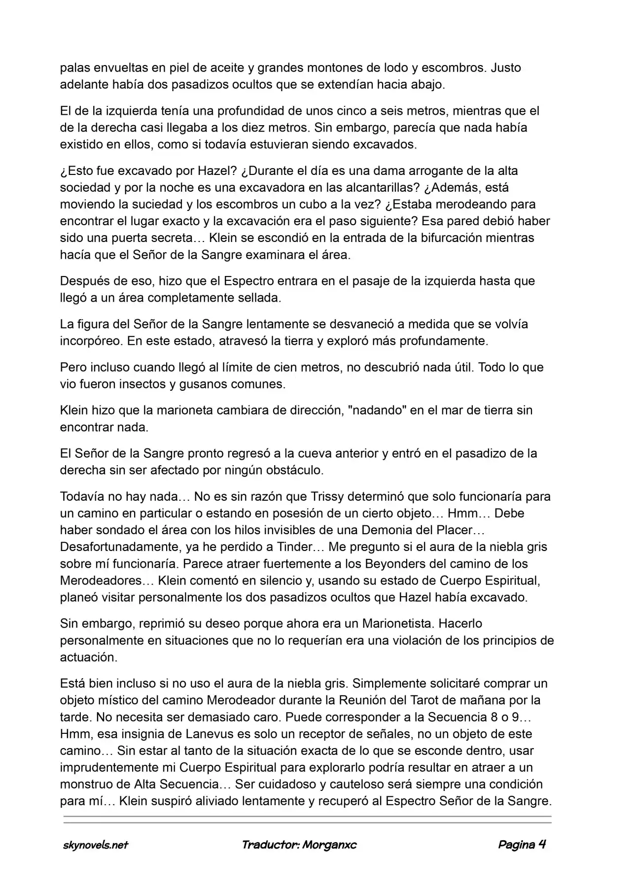 Lord Of The Mysteries (Novela) - Capítulo 788 - Página 4 - LectorTMOo