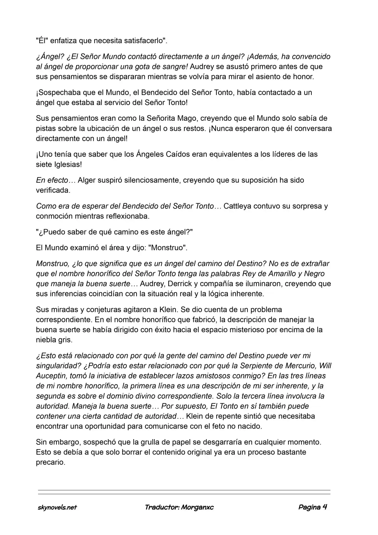 Lord Of The Mysteries (Novela) - Capítulo 792 - Página 4 - LectorTMOo