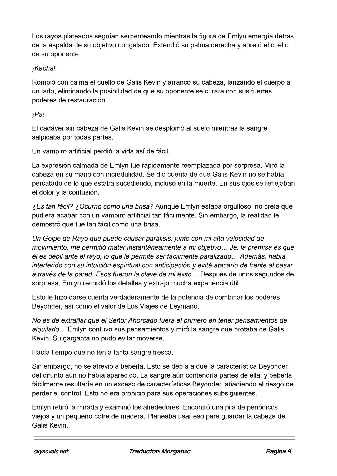 Lord Of The Mysteries (Novela) - Capítulo 795 - Página 4 - LectorTMOo