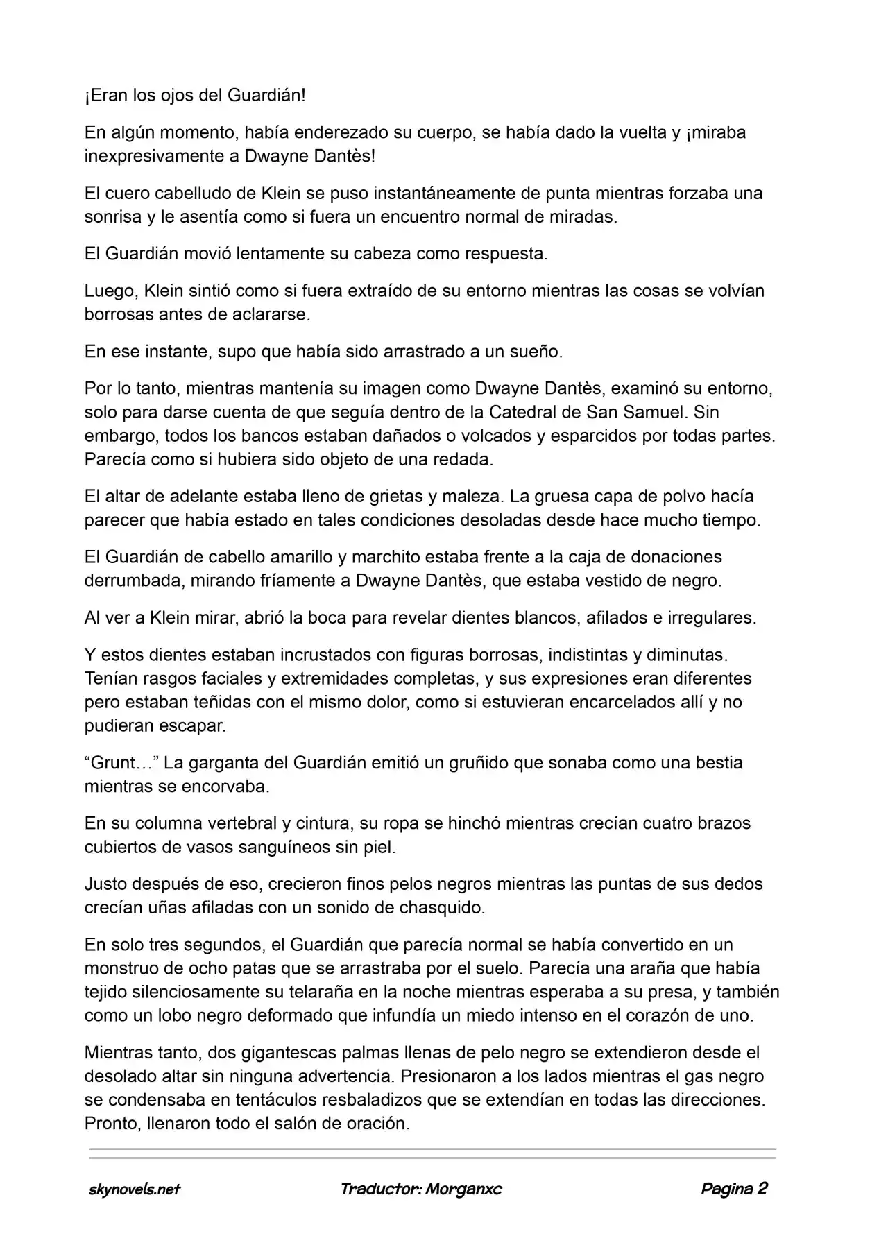 Lord Of The Mysteries (Novela) - Capítulo 799 - Página 2 - LectorTMOo