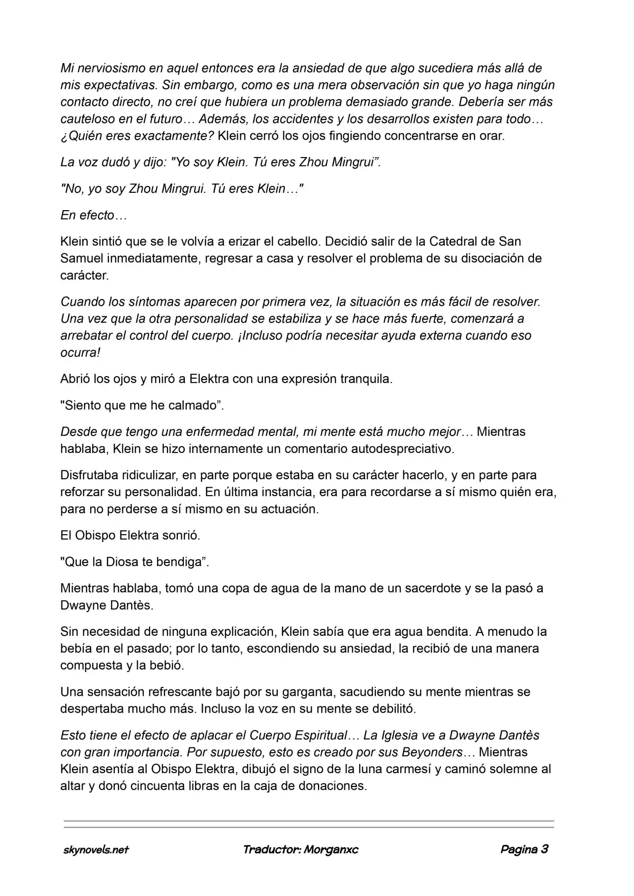 Lord Of The Mysteries (Novela) - Capítulo 800 - Página 3 - LectorTMOo