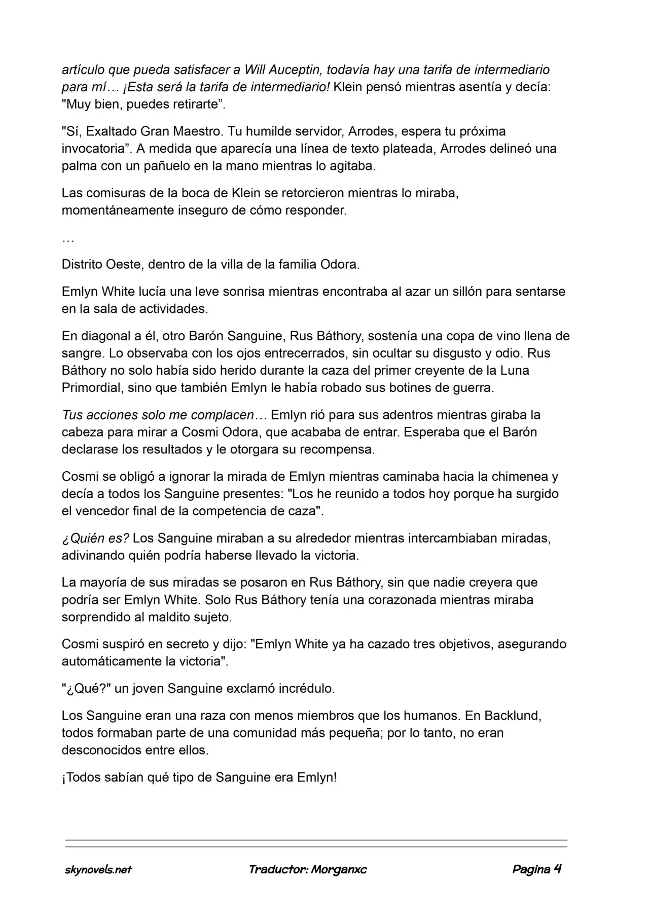 Lord Of The Mysteries (Novela) - Capítulo 802 - Página 4 - LectorTMOo