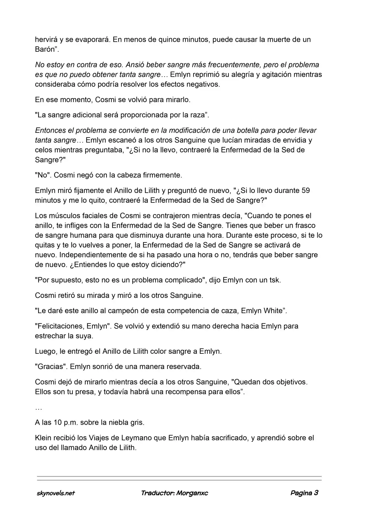 Lord Of The Mysteries (Novela) - Capítulo 803 - Página 3 - LectorTMOo