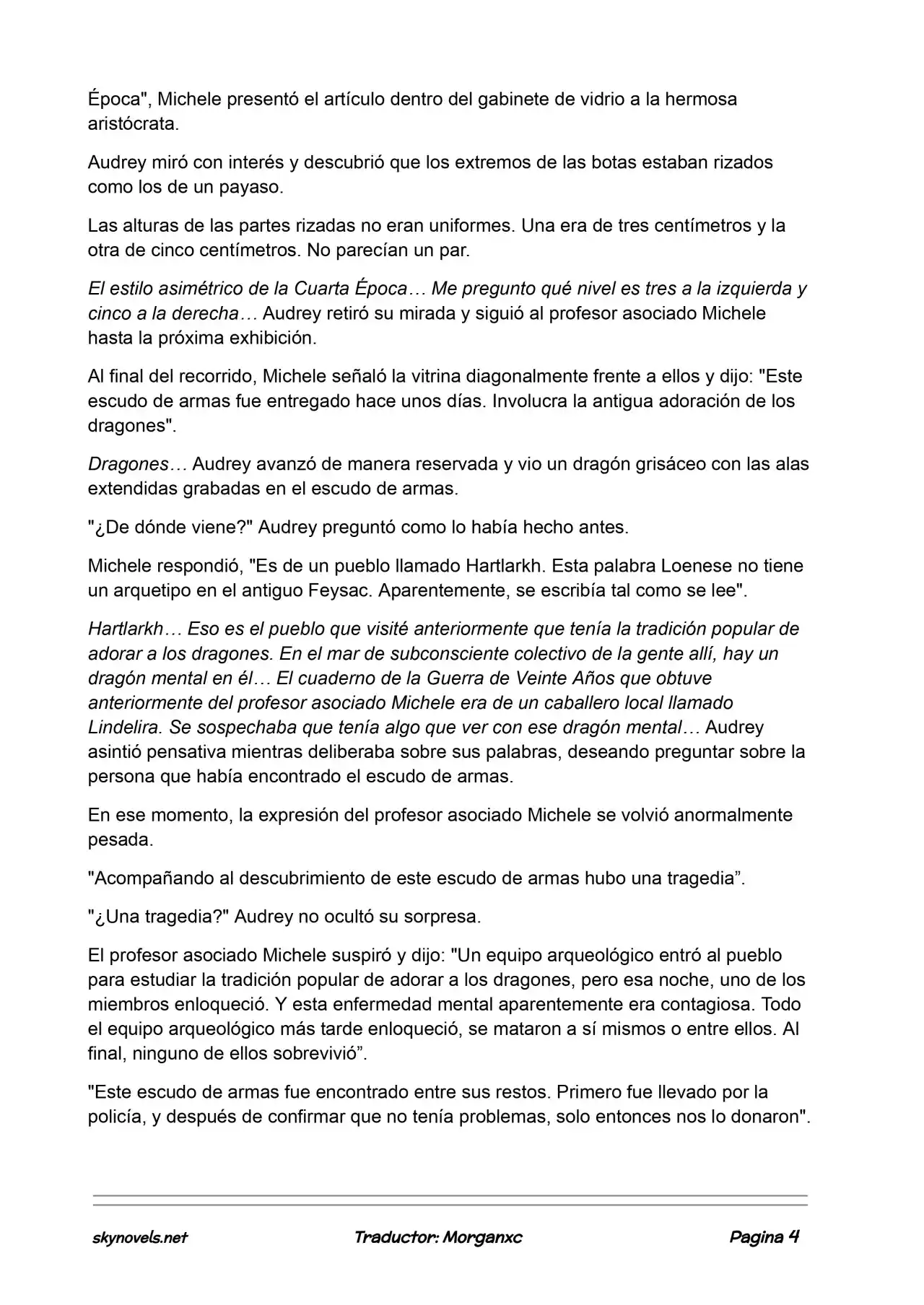 Lord Of The Mysteries (Novela) - Capítulo 804 - Página 4 - LectorTMOo