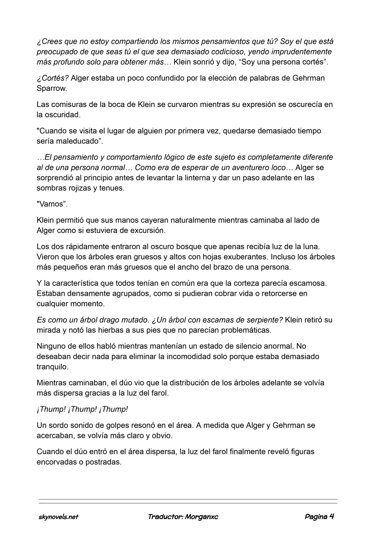 Lord Of The Mysteries (Novela) - Capítulo 806 - Página 4 - LectorTMOo
