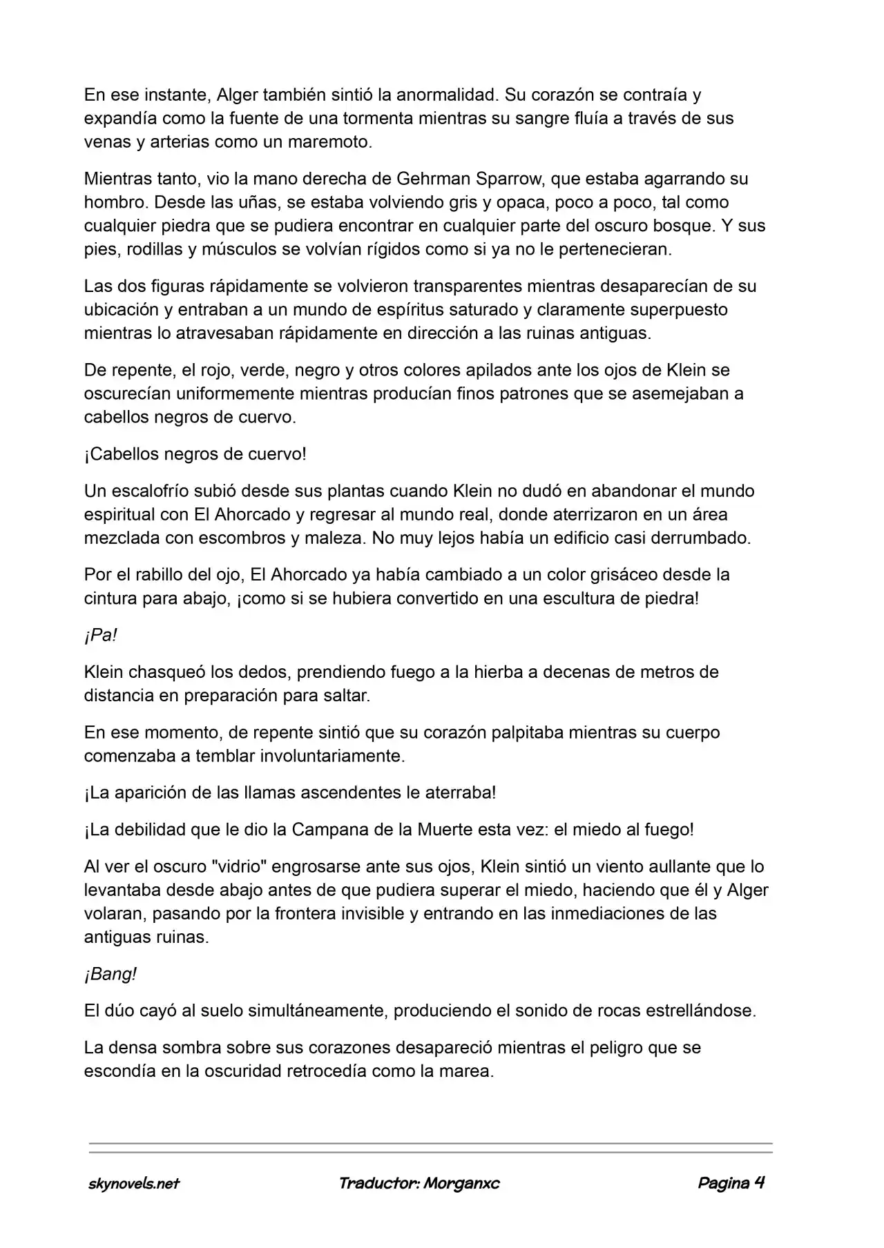 Lord Of The Mysteries (Novela) - Capítulo 809 - Página 4 - LectorTMOo