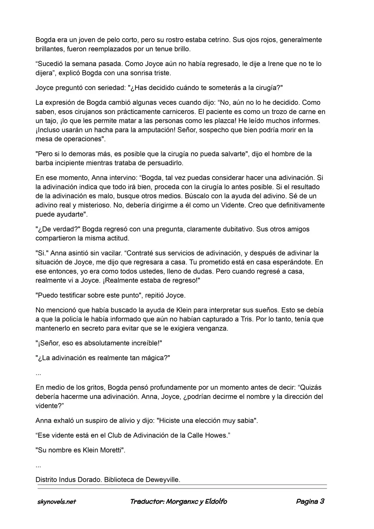Lord Of The Mysteries (Novela) - Capítulo 81 - Página 3 - LectorTMOo