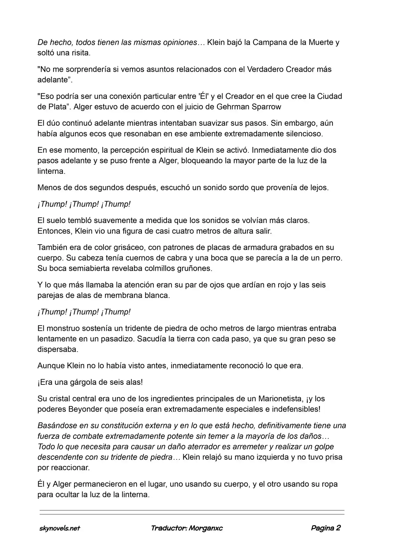 Lord Of The Mysteries (Novela) - Capítulo 811 - Página 2 - LectorTMOo