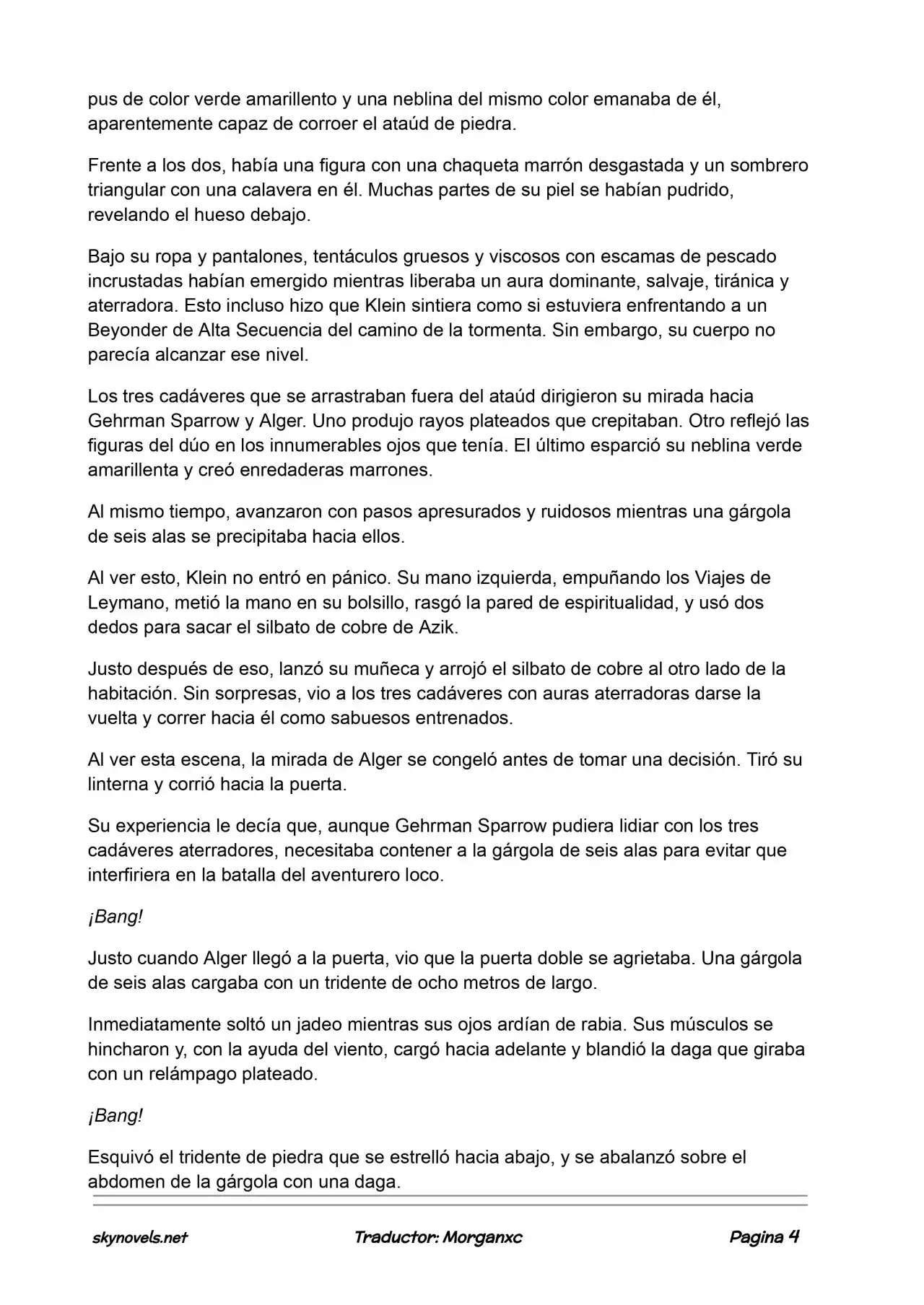 Lord Of The Mysteries (Novela) - Capítulo 812 - Página 4 - LectorTMOo