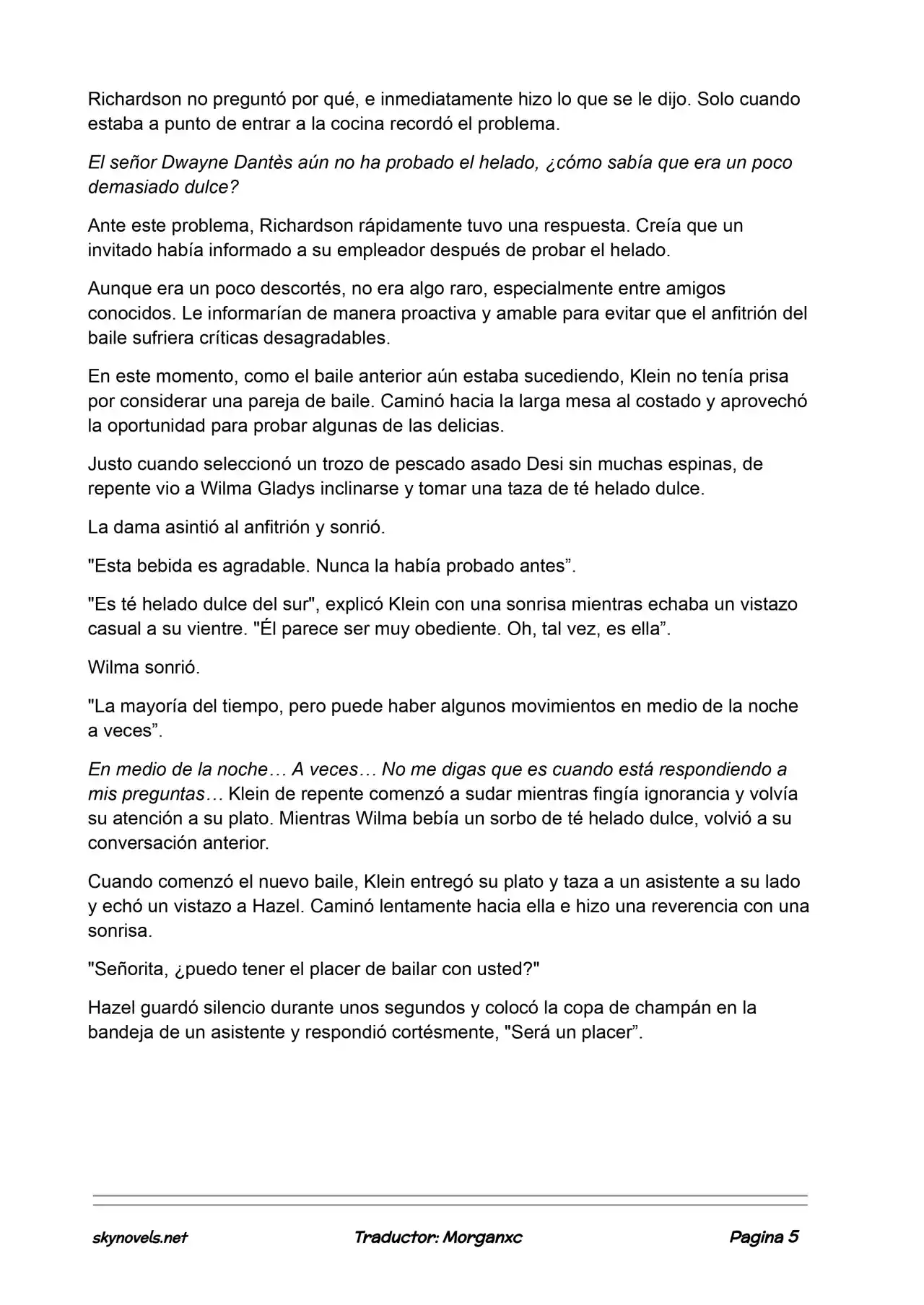 Lord Of The Mysteries (Novela) - Capítulo 818 - Página 5 - LectorTMOo