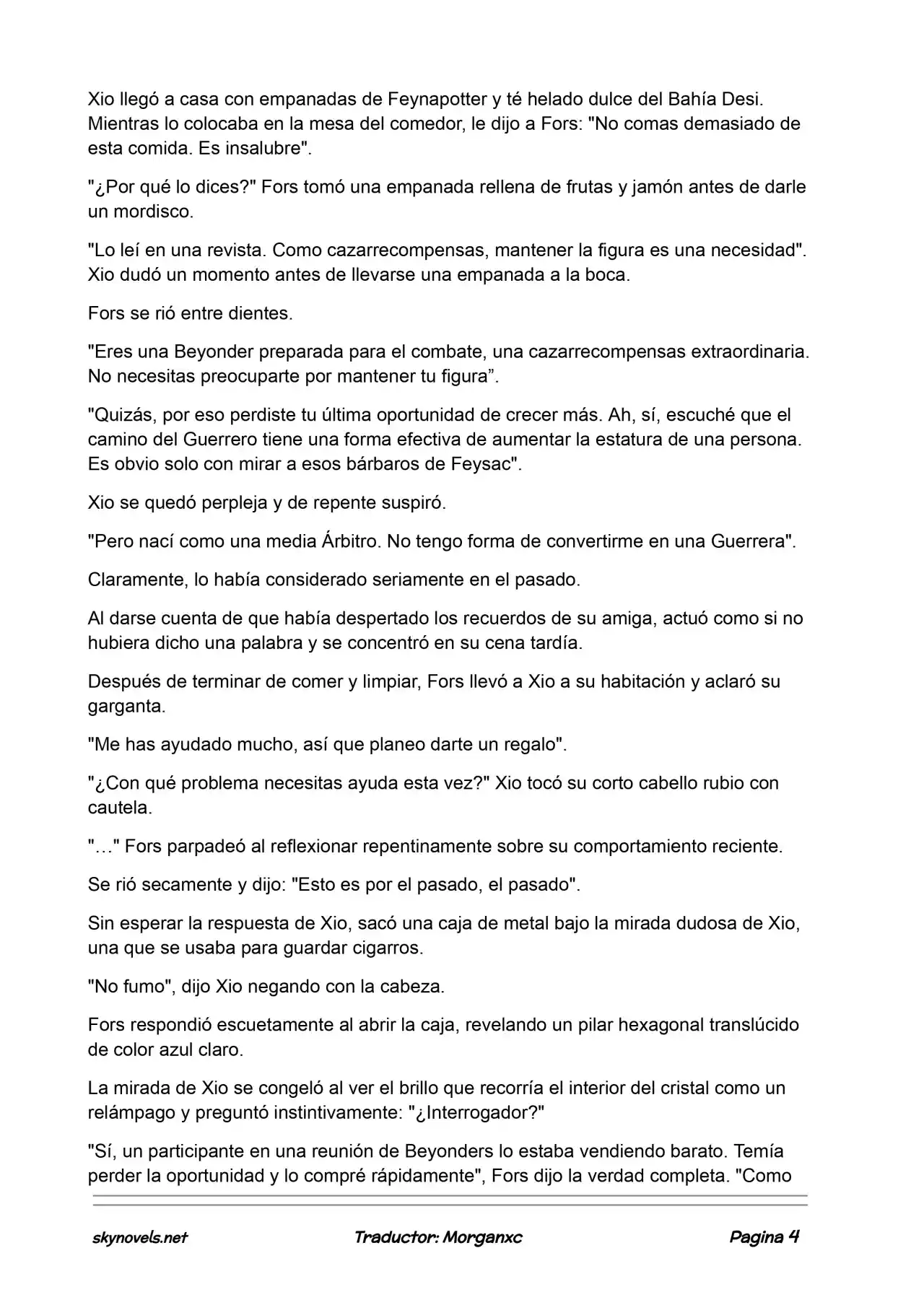Lord Of The Mysteries (Novela) - Capítulo 819 - Página 4 - LectorTMOo