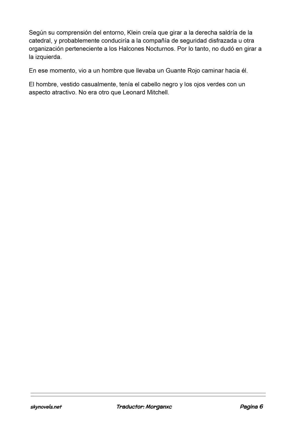 Lord Of The Mysteries (Novela) - Capítulo 830 - Página 6 - LectorTMOo