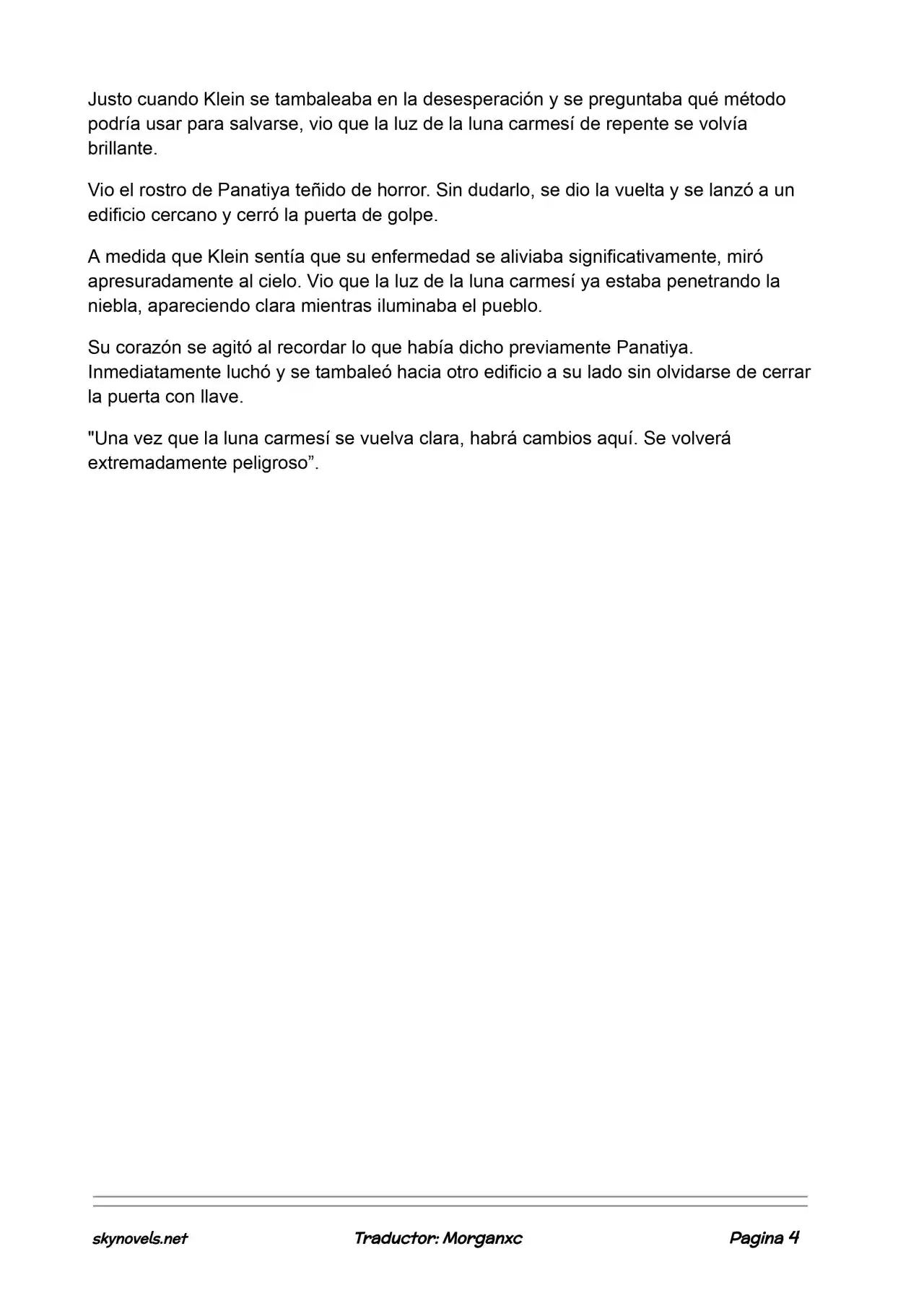 Lord Of The Mysteries (Novela) - Capítulo 834 - Página 4 - LectorTMOo
