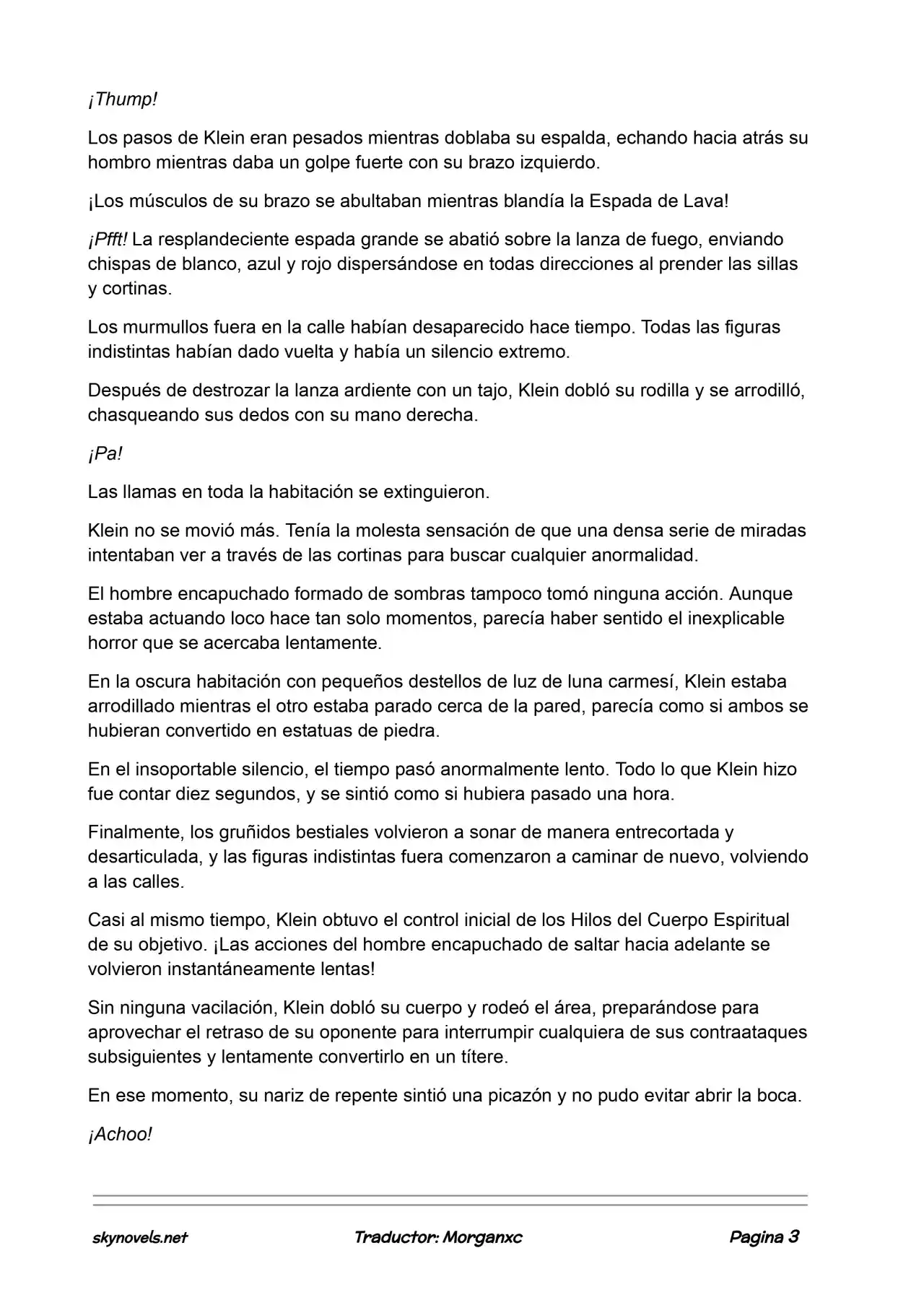Lord Of The Mysteries (Novela) - Capítulo 836 - Página 3 - LectorTMOo
