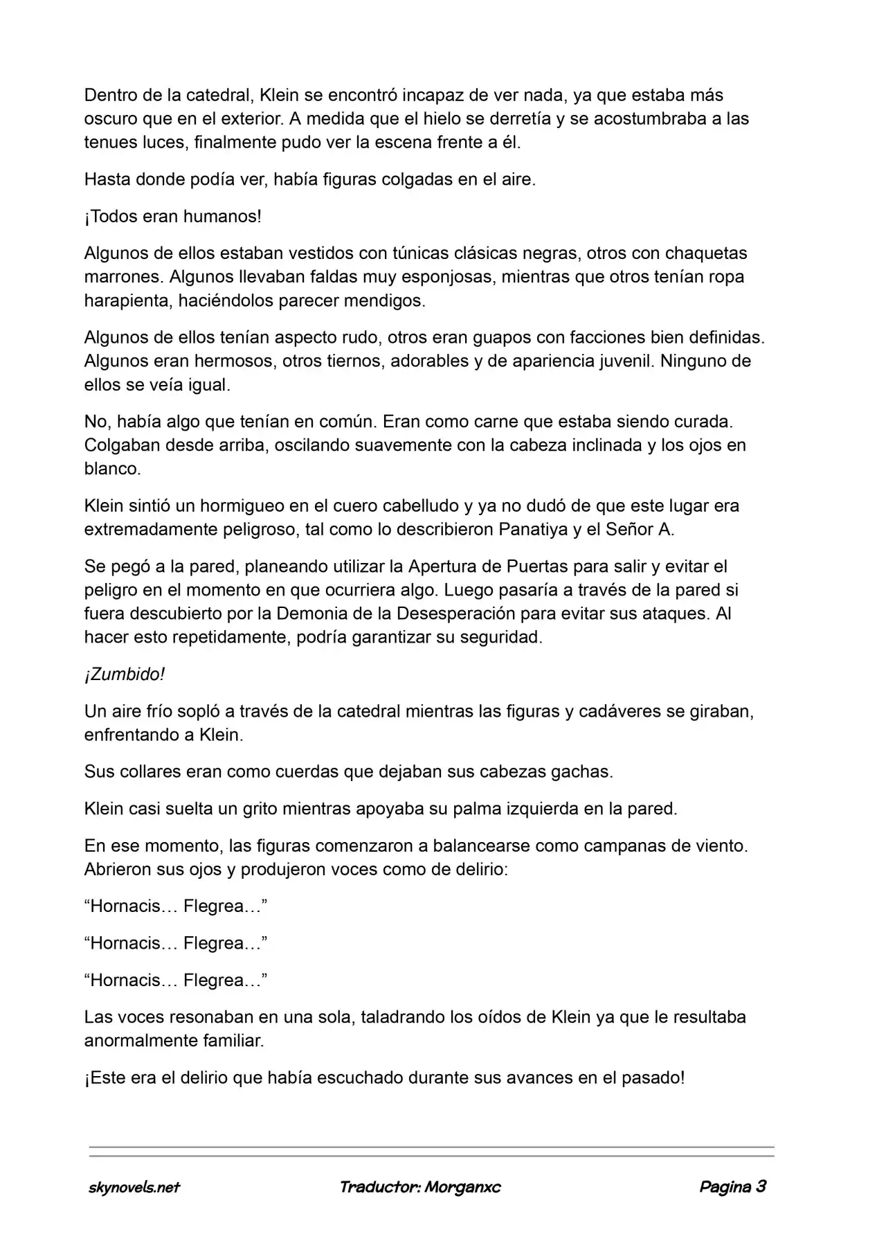 Lord Of The Mysteries (Novela) - Capítulo 837 - Página 3 - LectorTMOo