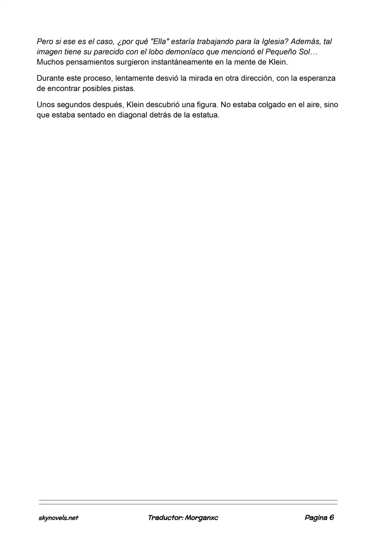 Lord Of The Mysteries (Novela) - Capítulo 837 - Página 6 - LectorTMOo