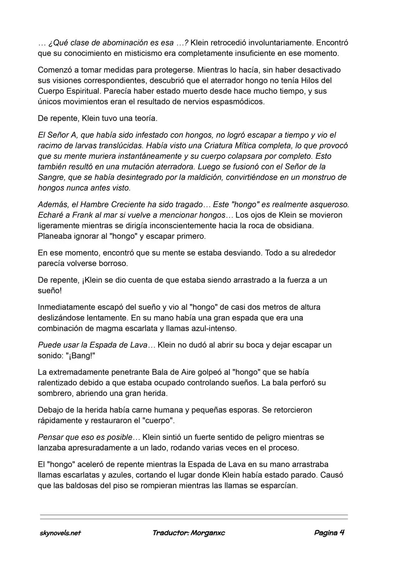 Lord Of The Mysteries (Novela) - Capítulo 843 - Página 4 - LectorTMOo