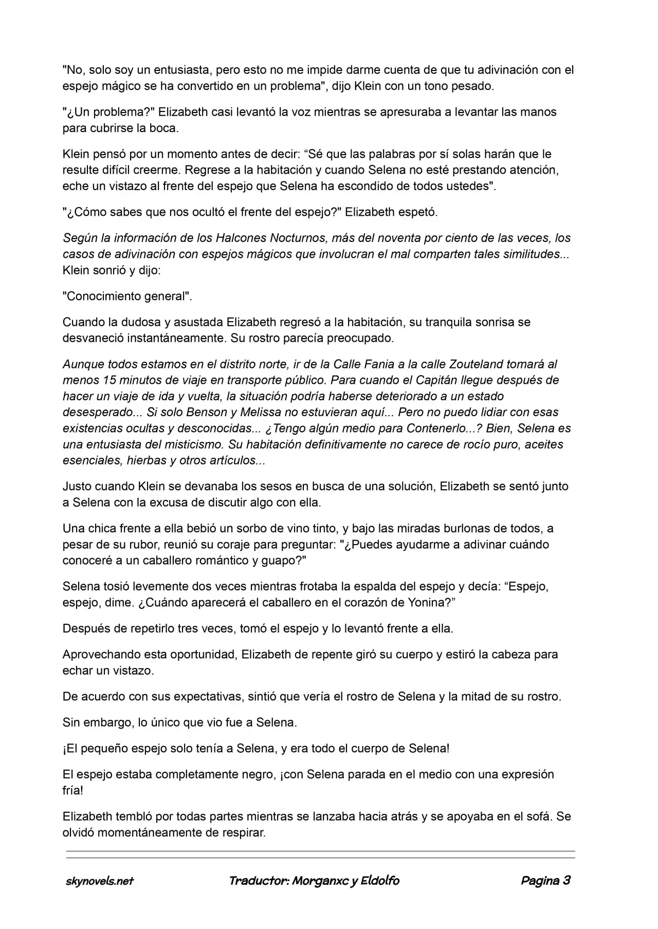 Lord Of The Mysteries (Novela) - Capítulo 85 - Página 3 - LectorTMOo