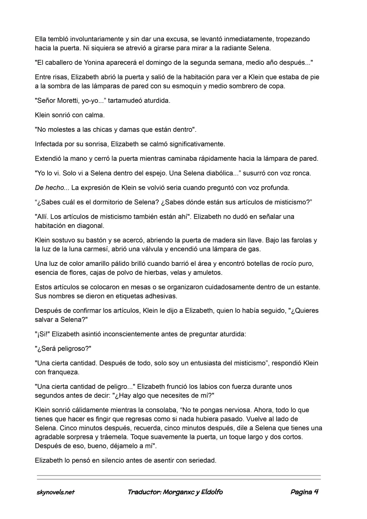 Lord Of The Mysteries (Novela) - Capítulo 85 - Página 4 - LectorTMOo