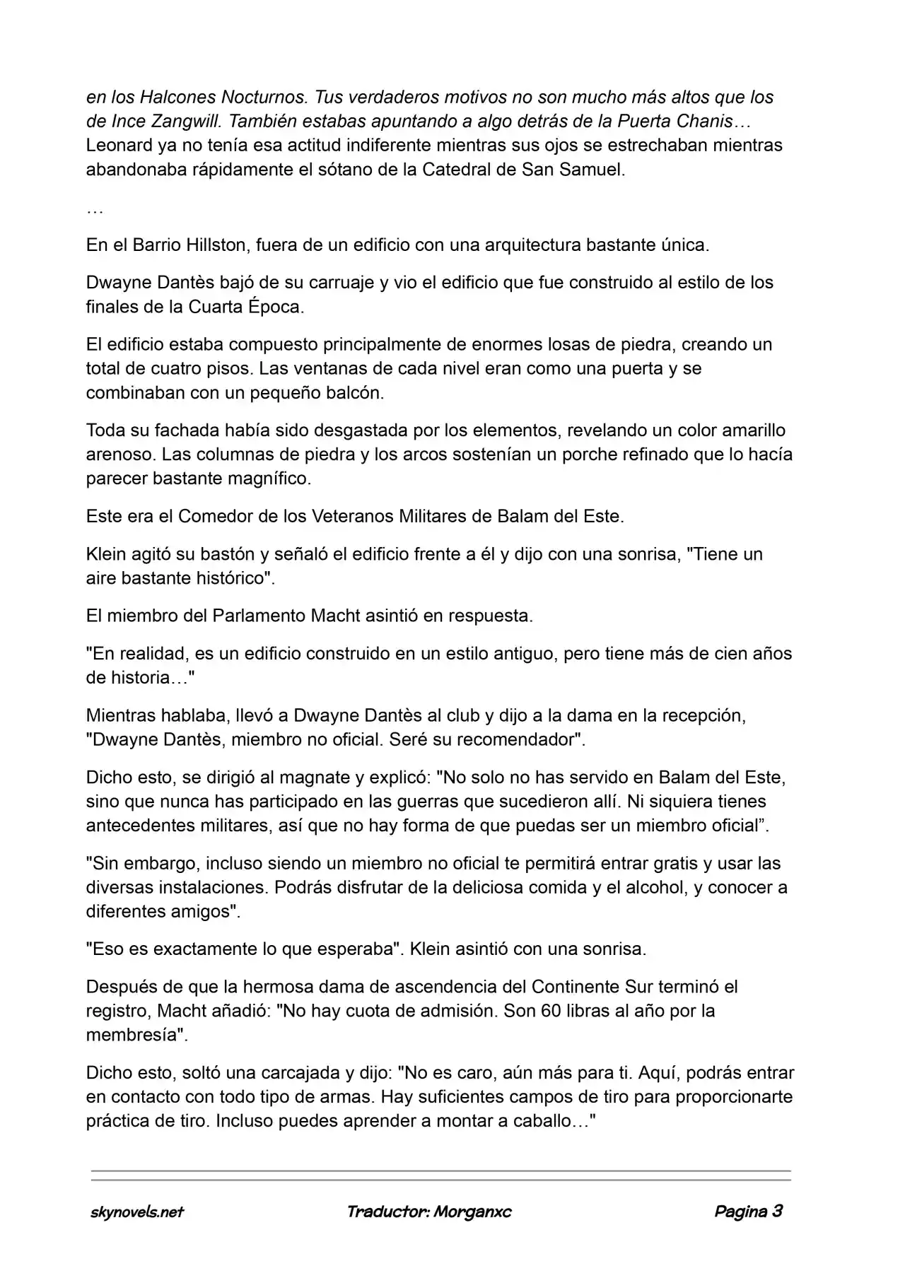 Lord Of The Mysteries (Novela) - Capítulo 851 - Página 3 - LectorTMOo