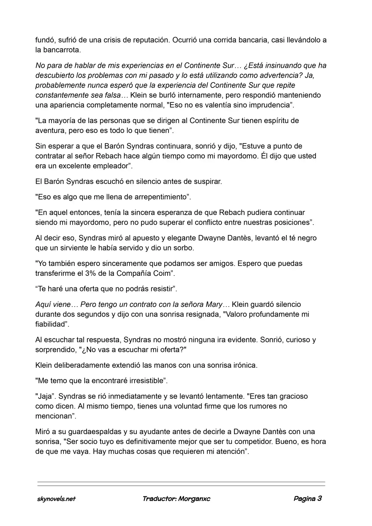 Lord Of The Mysteries (Novela) - Capítulo 855 - Página 3 - LectorTMOo