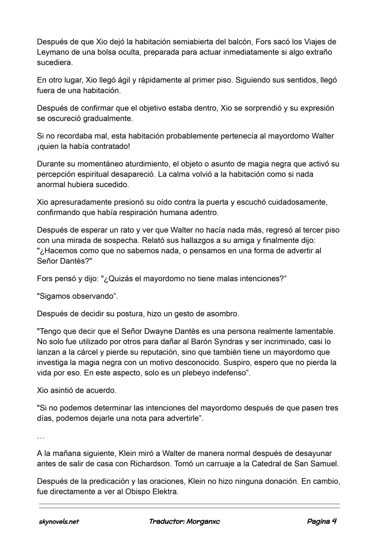 Lord Of The Mysteries (Novela) - Capítulo 858 - Página 4 - LectorTMOo