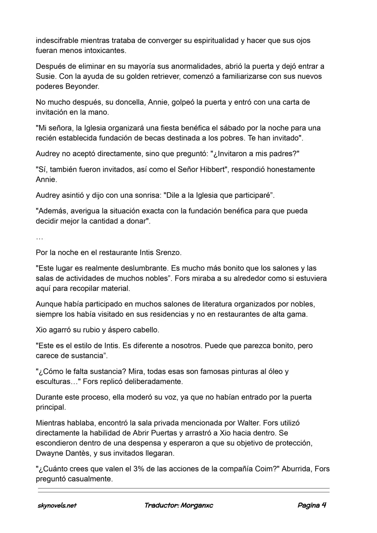 Lord Of The Mysteries (Novela) - Capítulo 859 - Página 4 - LectorTMOo