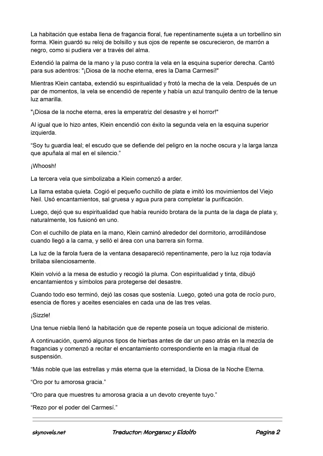 Lord Of The Mysteries (Novela) - Capítulo 86 - Página 2 - LectorTMOo