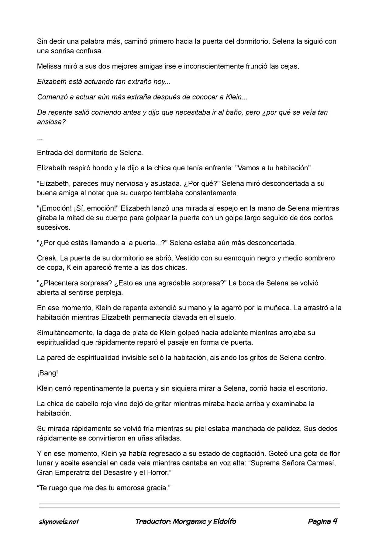 Lord Of The Mysteries (Novela) - Capítulo 86 - Página 4 - LectorTMOo
