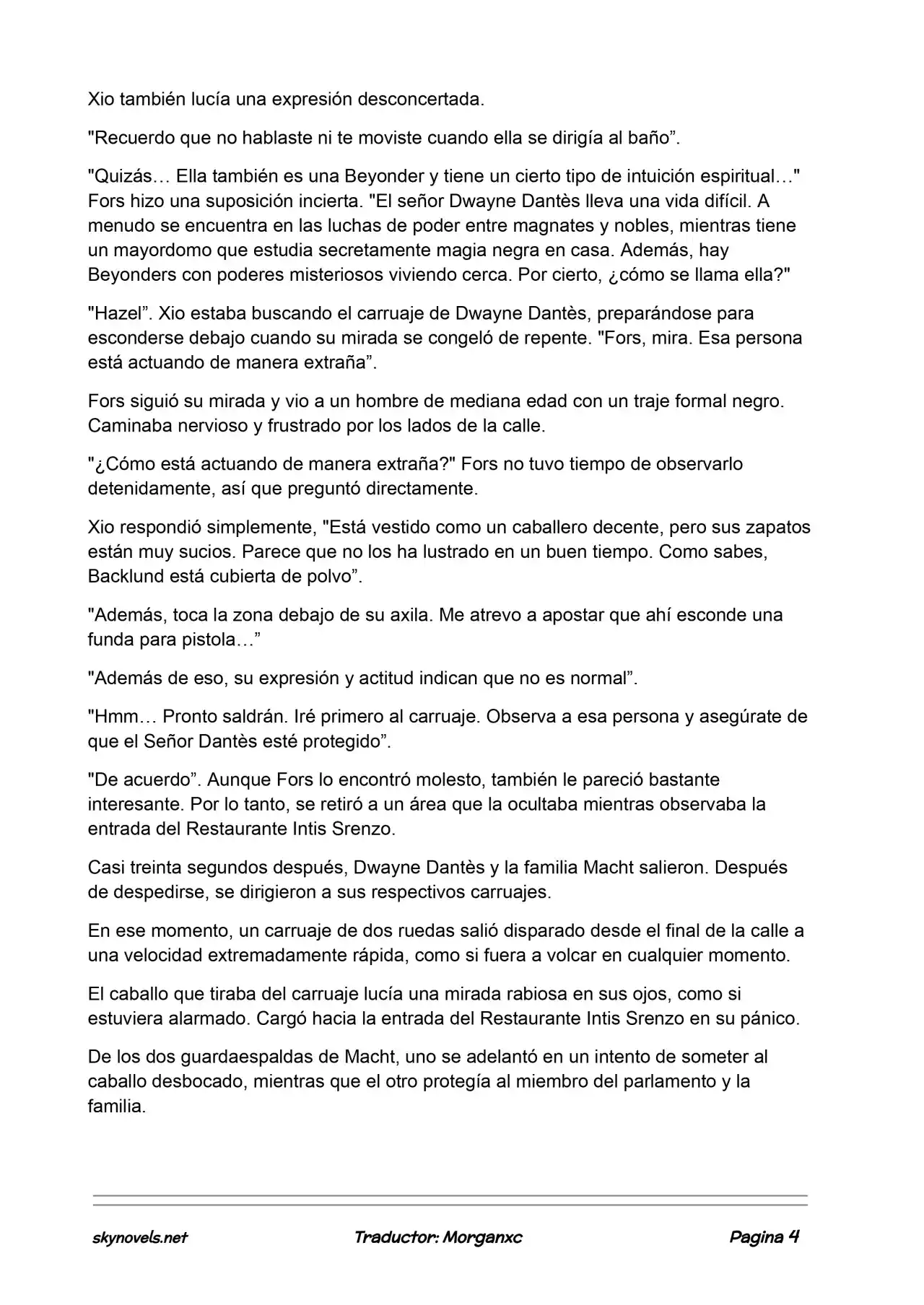 Lord Of The Mysteries (Novela) - Capítulo 860 - Página 4 - LectorTMOo