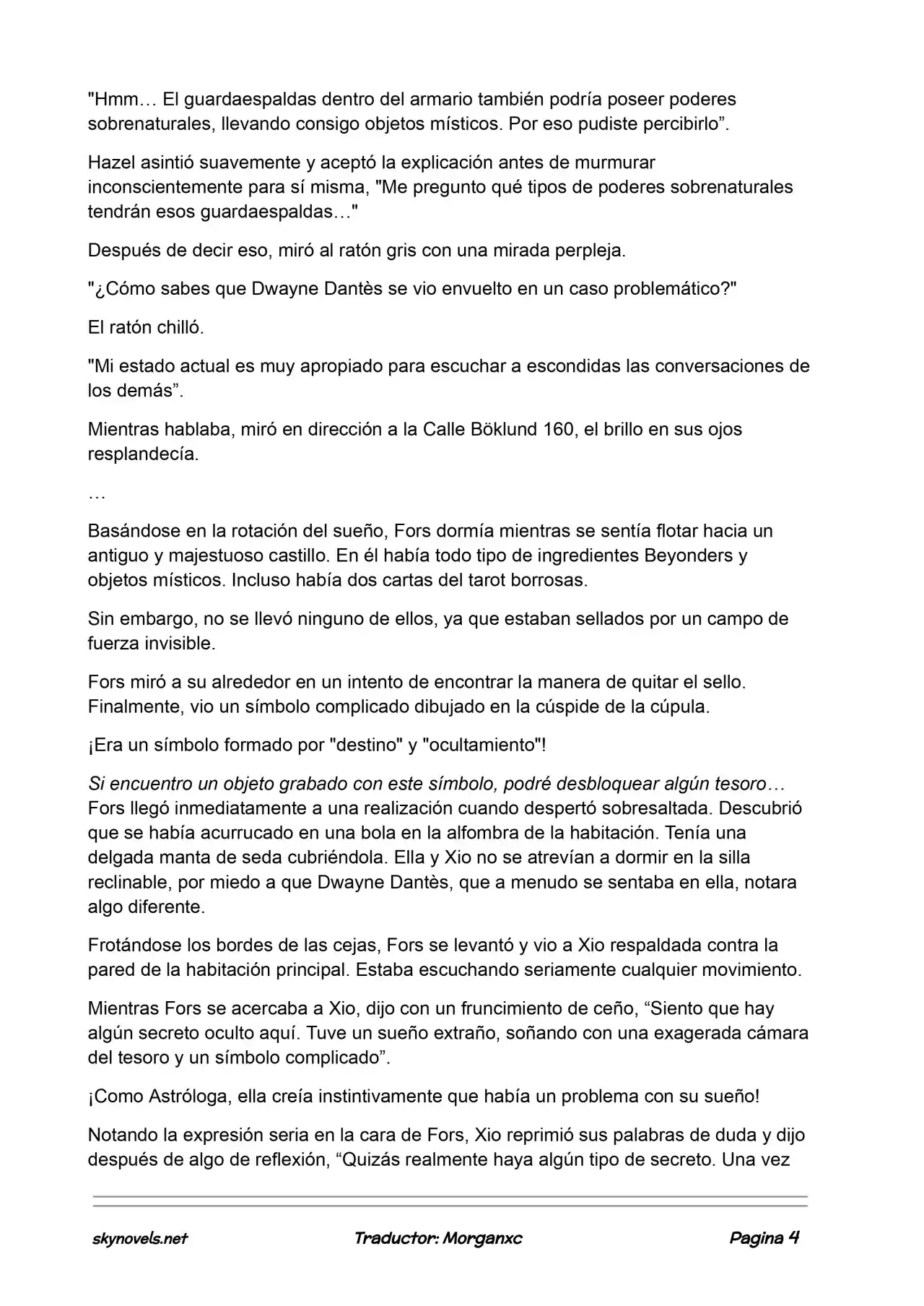 Lord Of The Mysteries (Novela) - Capítulo 861 - Página 4 - LectorTMOo