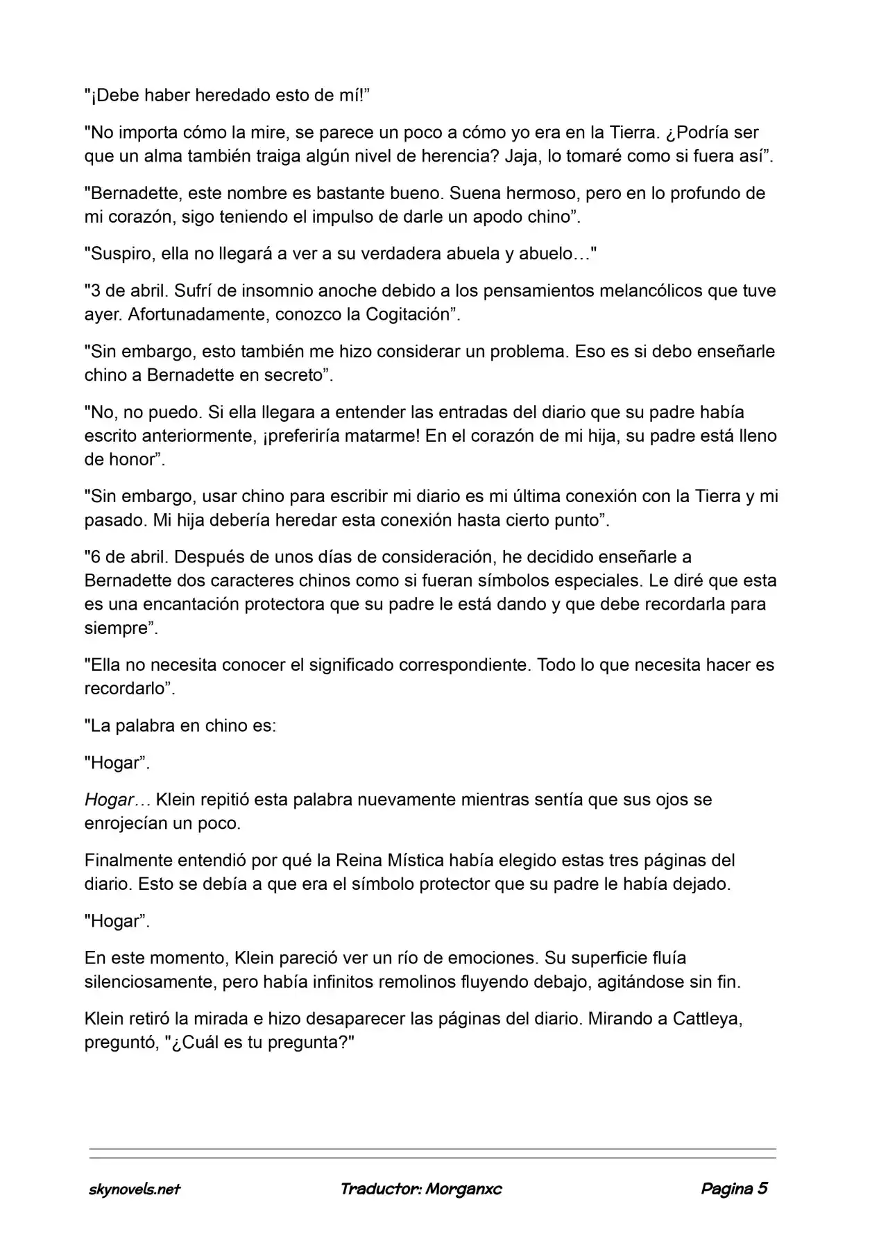 Lord Of The Mysteries (Novela) - Capítulo 866 - Página 5 - LectorTMOo