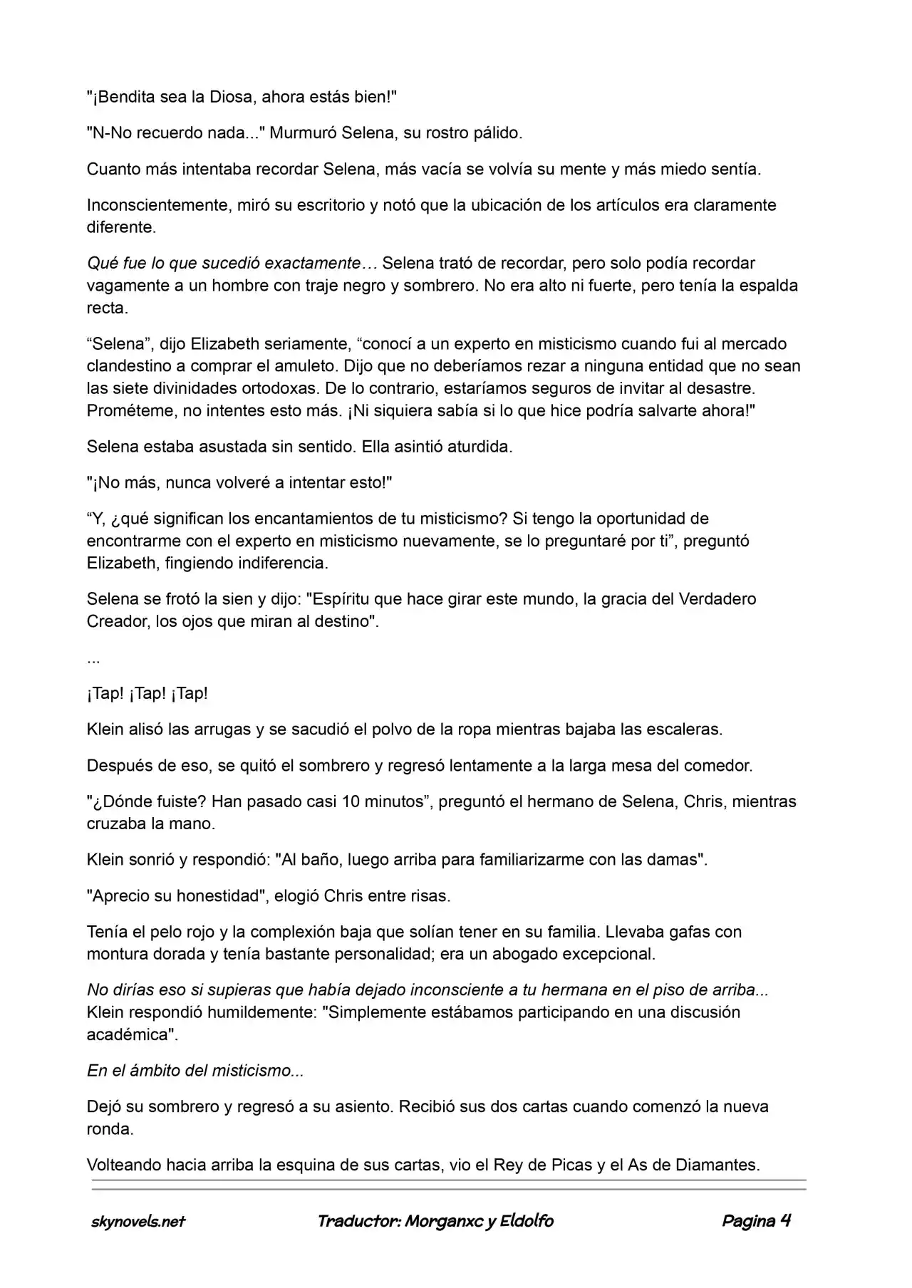 Lord Of The Mysteries (Novela) - Capítulo 87 - Página 4 - LectorTMOo