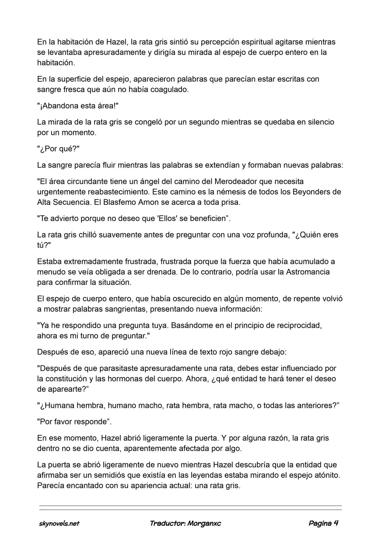 Lord Of The Mysteries (Novela) - Capítulo 870 - Página 4 - LectorTMOo