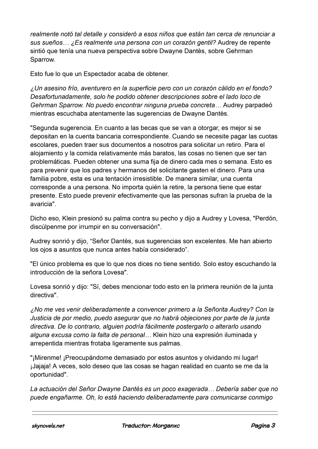 Lord Of The Mysteries (Novela) - Capítulo 873 - Página 3 - LectorTMOo