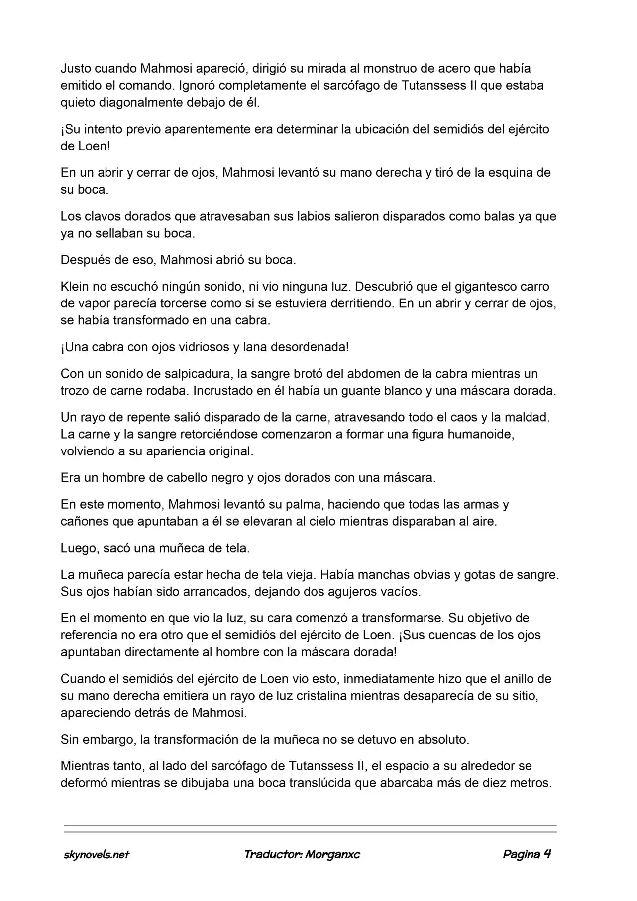 Lord Of The Mysteries (Novela) - Capítulo 880 - Página 4 - LectorTMOo