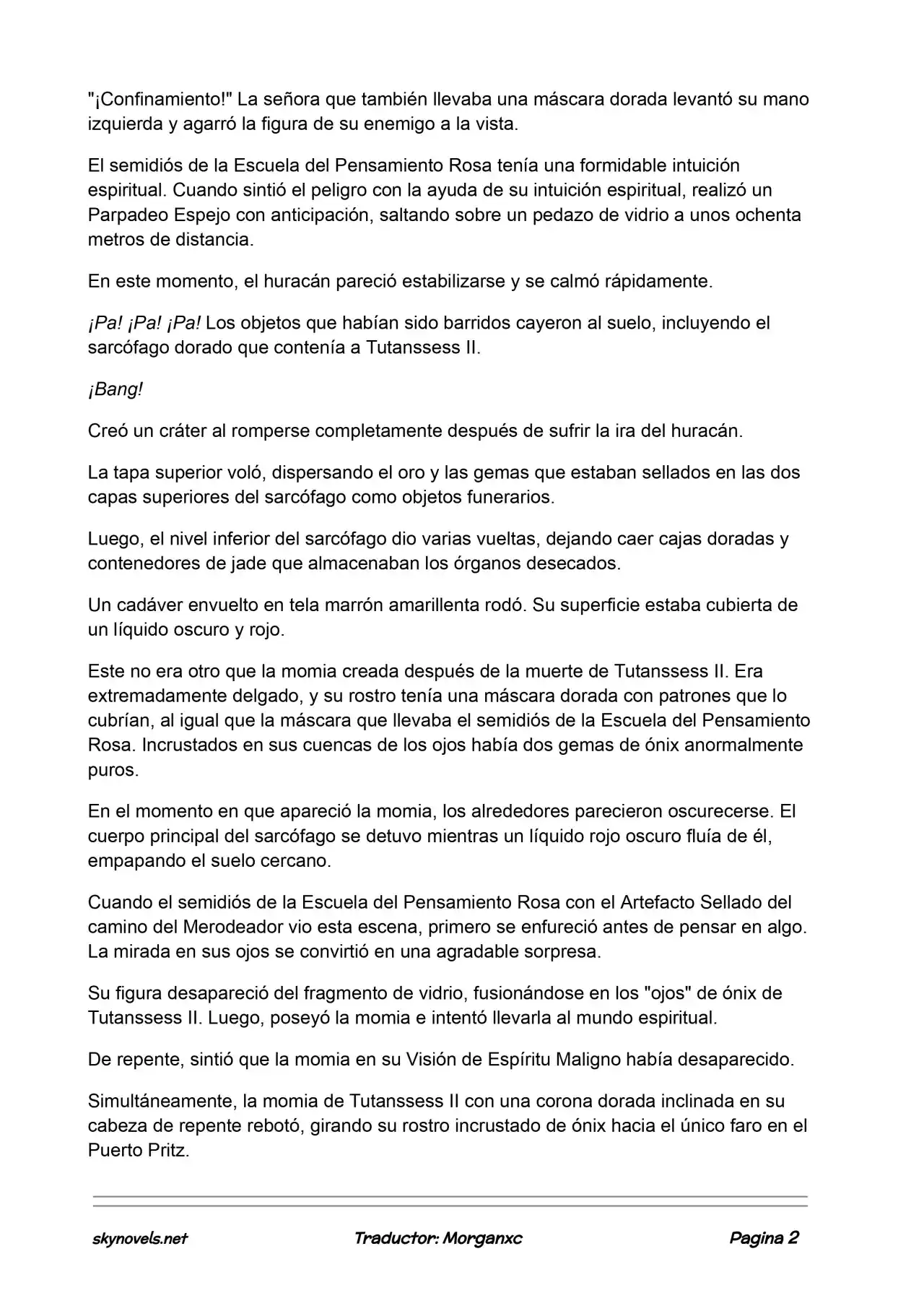 Lord Of The Mysteries (Novela) - Capítulo 881 - Página 2 - LectorTMOo