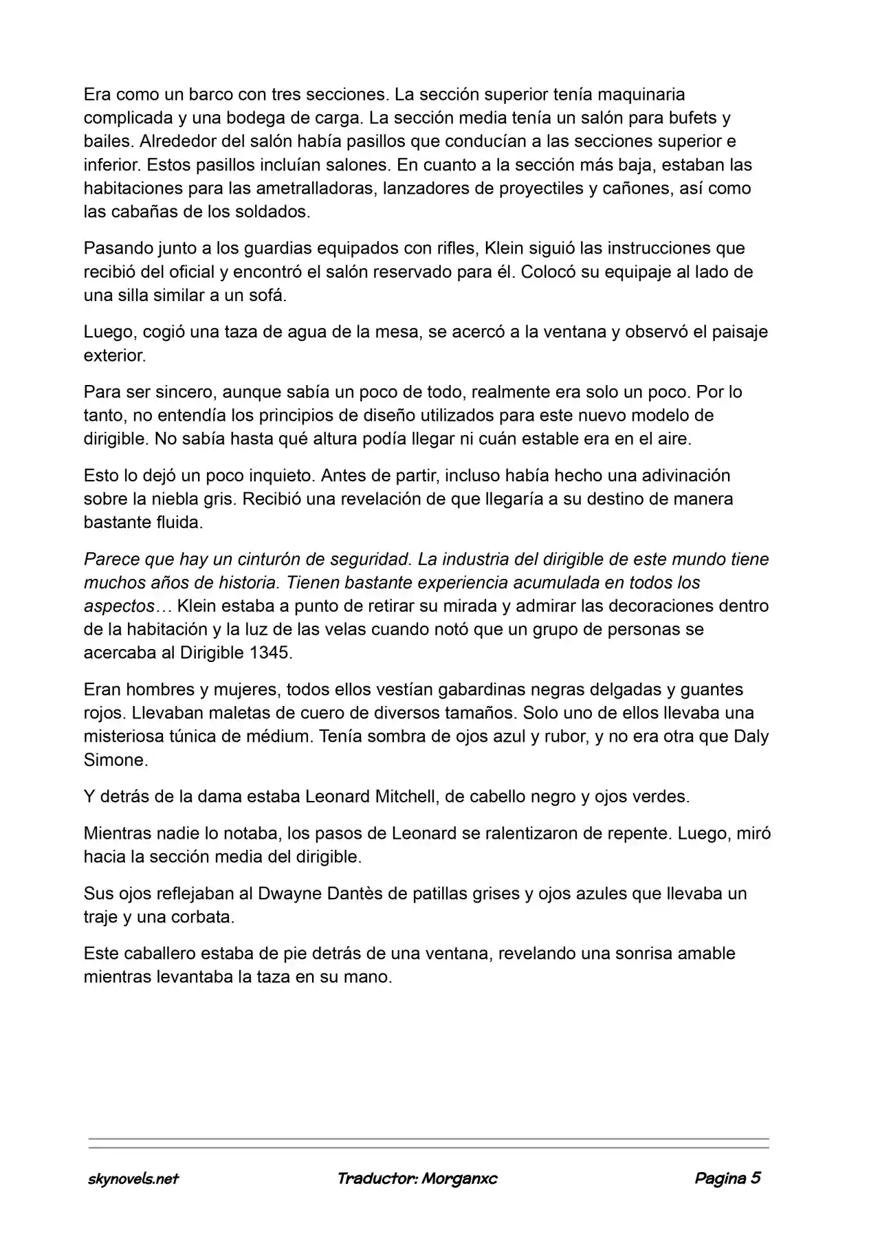 Lord Of The Mysteries (Novela) - Capítulo 894 - Página 5 - LectorTMOo