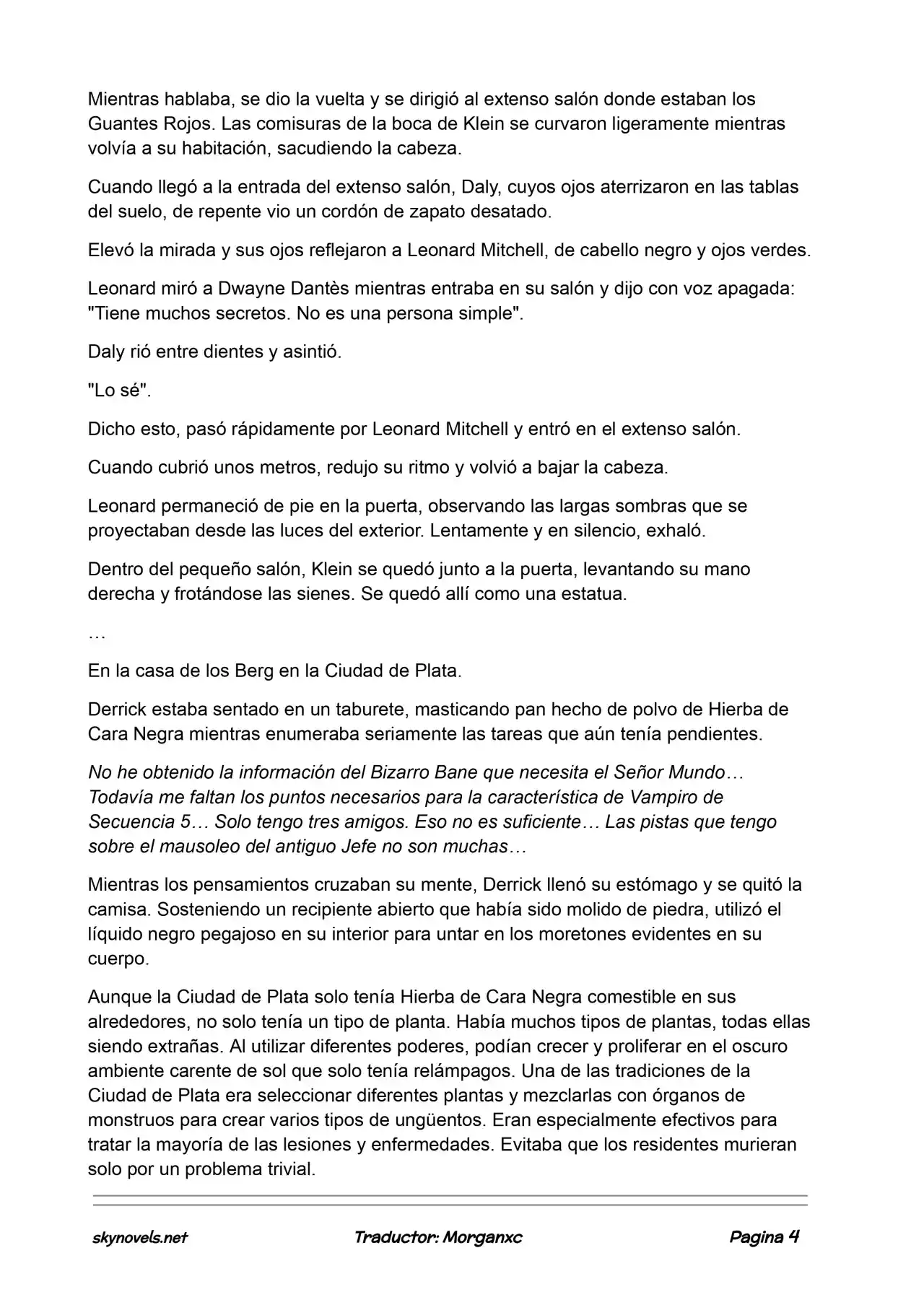 Lord Of The Mysteries (Novela) - Capítulo 896 - Página 4 - LectorTMOo