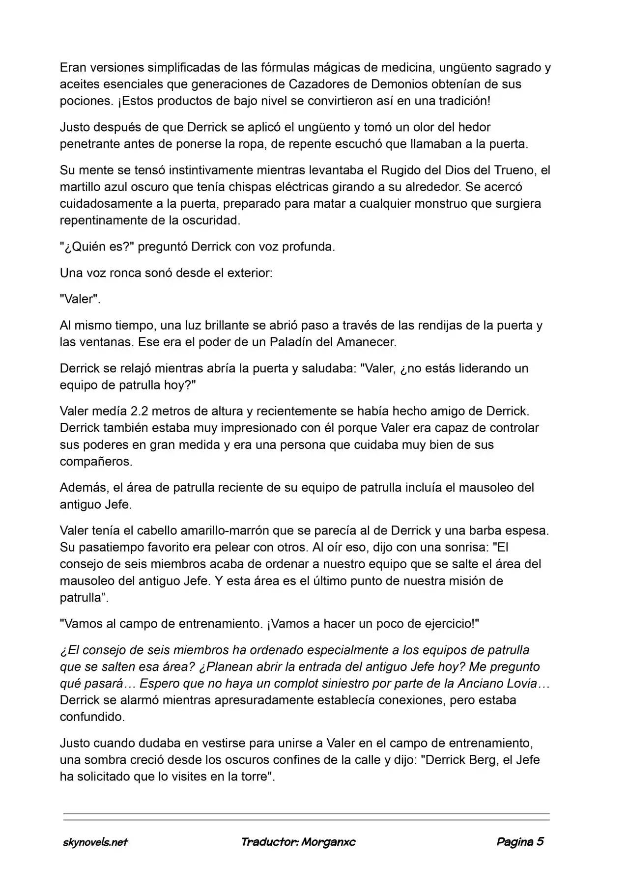 Lord Of The Mysteries (Novela) - Capítulo 896 - Página 5 - LectorTMOo