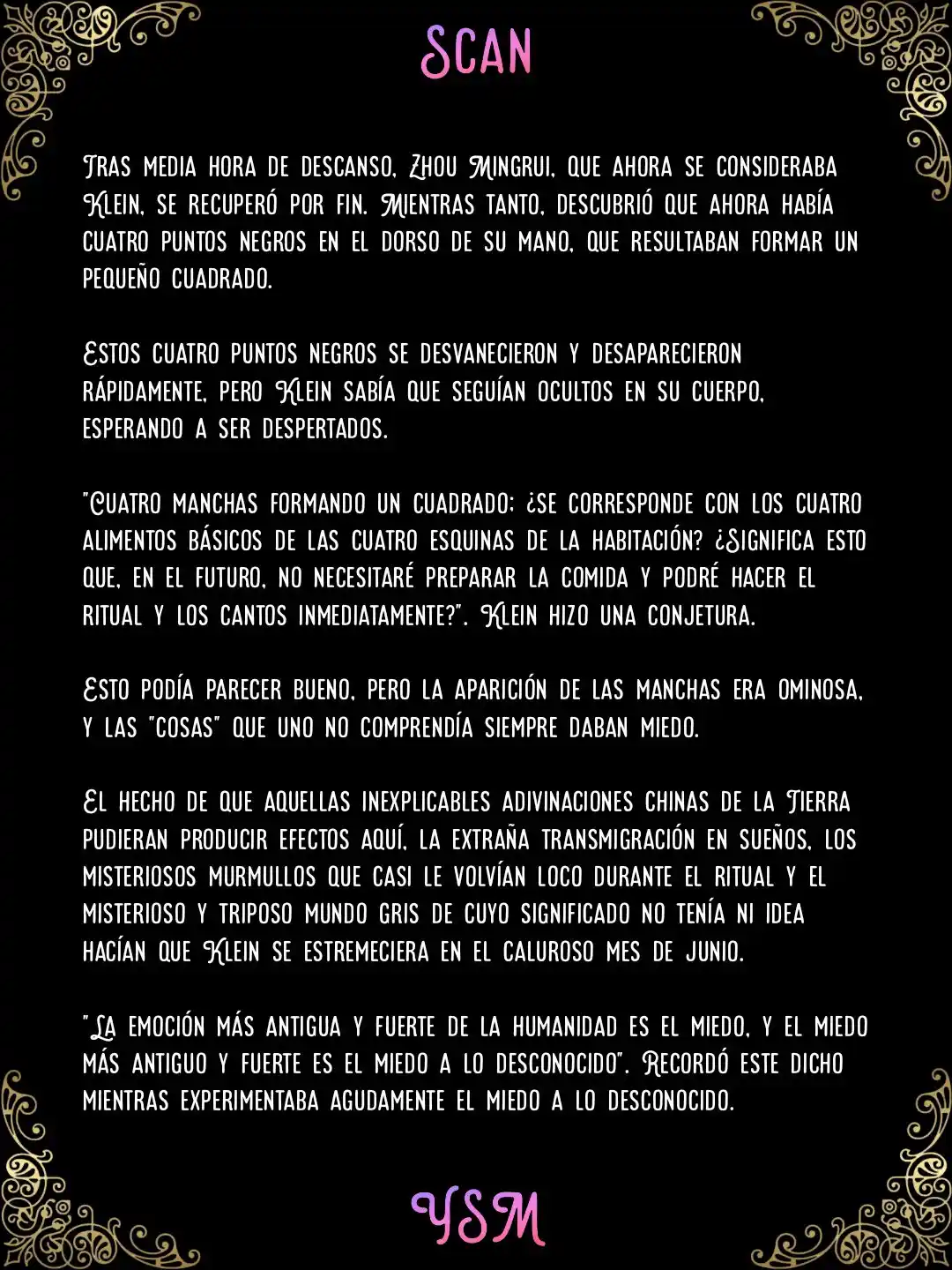 Lord Of The Mysteries (Novela) - Capítulo 9 - Página 3 - LectorTMOo