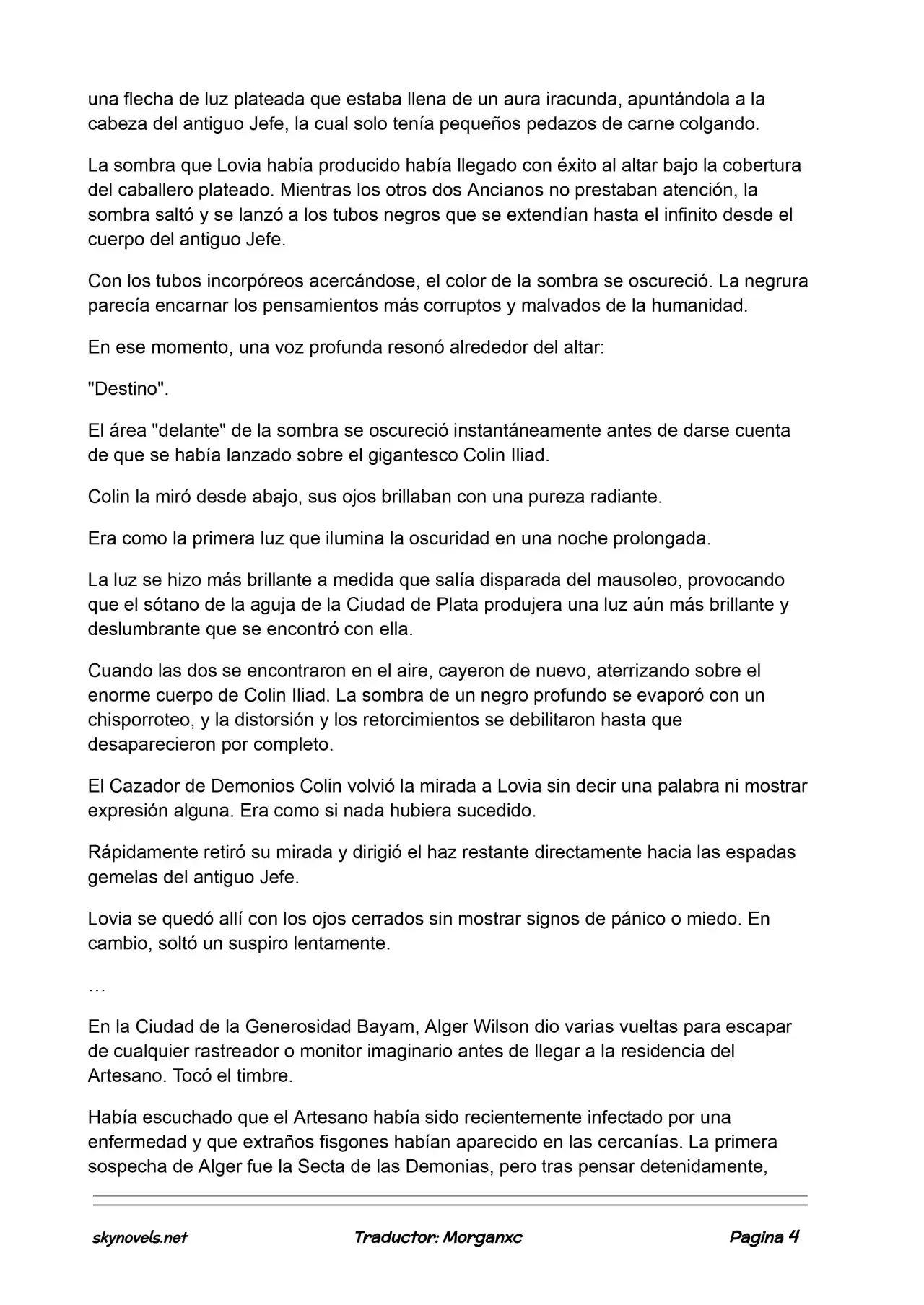 Lord Of The Mysteries (Novela) - Capítulo 902 - Página 4 - LectorTMOo