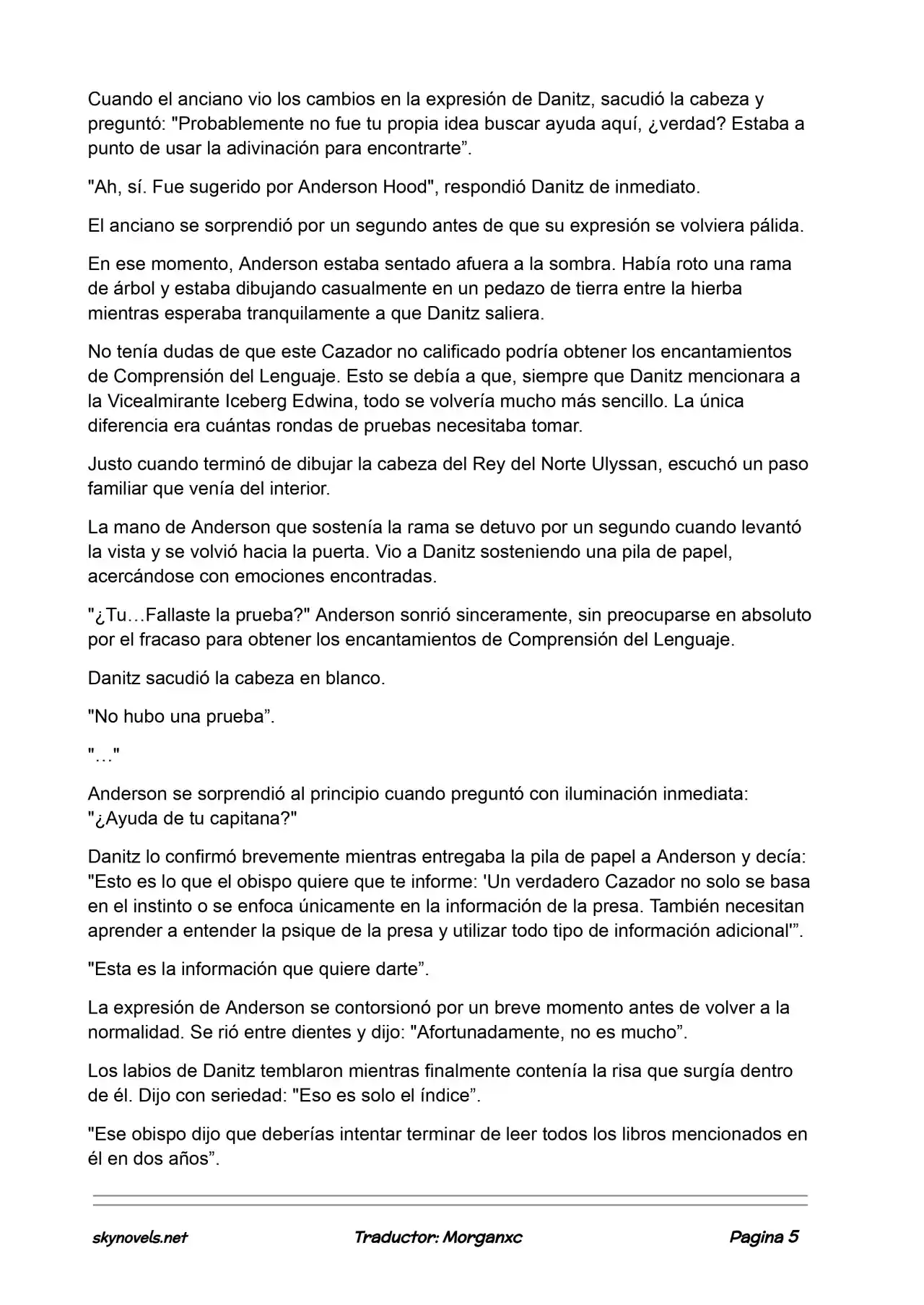 Lord Of The Mysteries (Novela) - Capítulo 903 - Página 5 - LectorTMOo