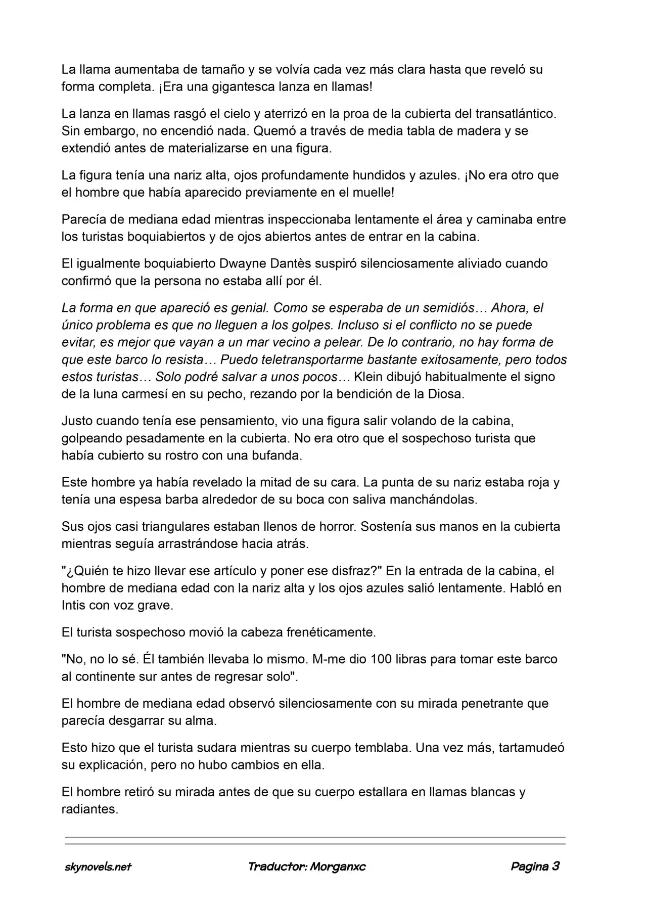 Lord Of The Mysteries (Novela) - Capítulo 905 - Página 3 - LectorTMOo