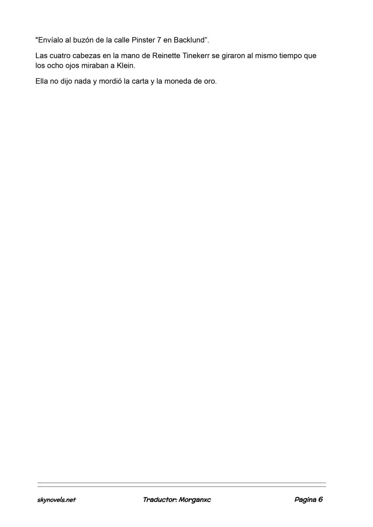 Lord Of The Mysteries (Novela) - Capítulo 905 - Página 6 - LectorTMOo