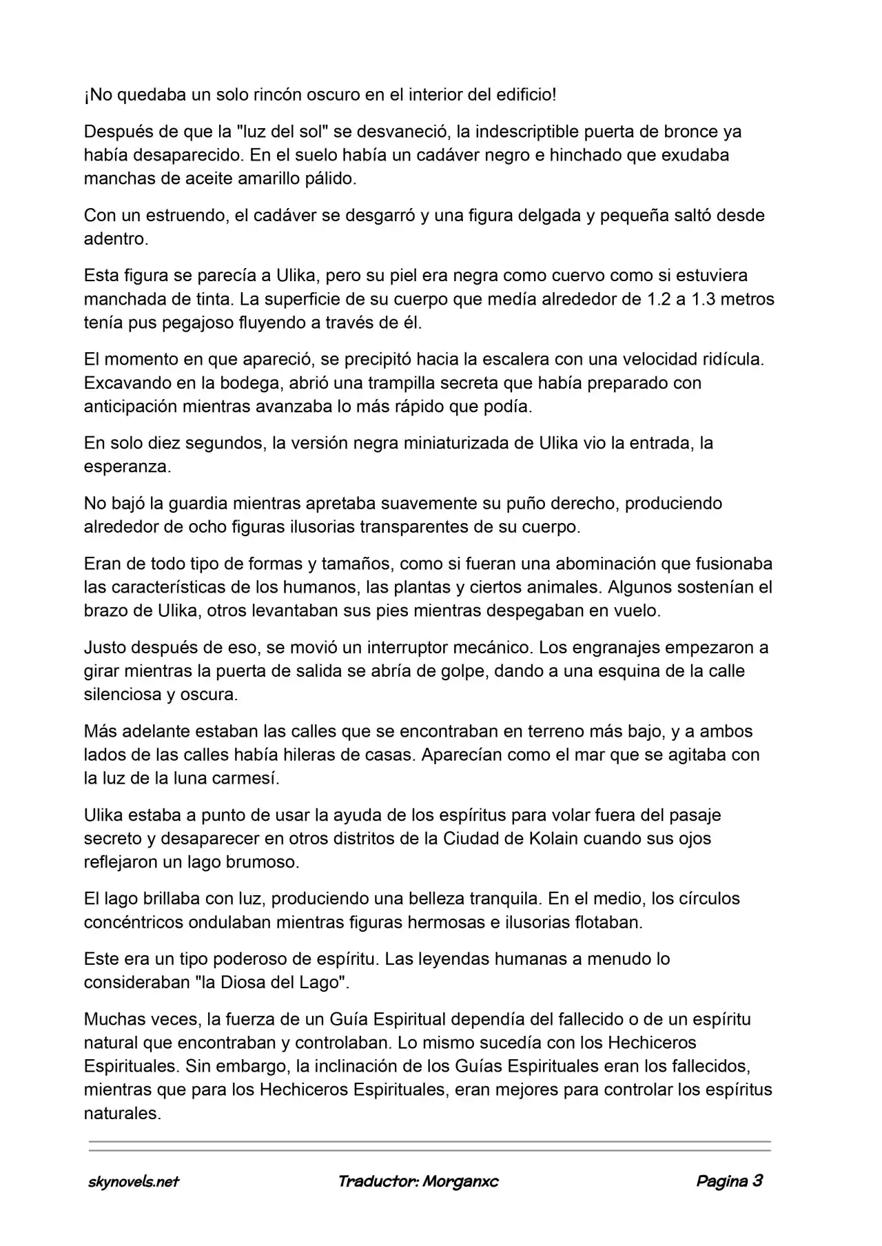 Lord Of The Mysteries (Novela) - Capítulo 908 - Página 3 - LectorTMOo
