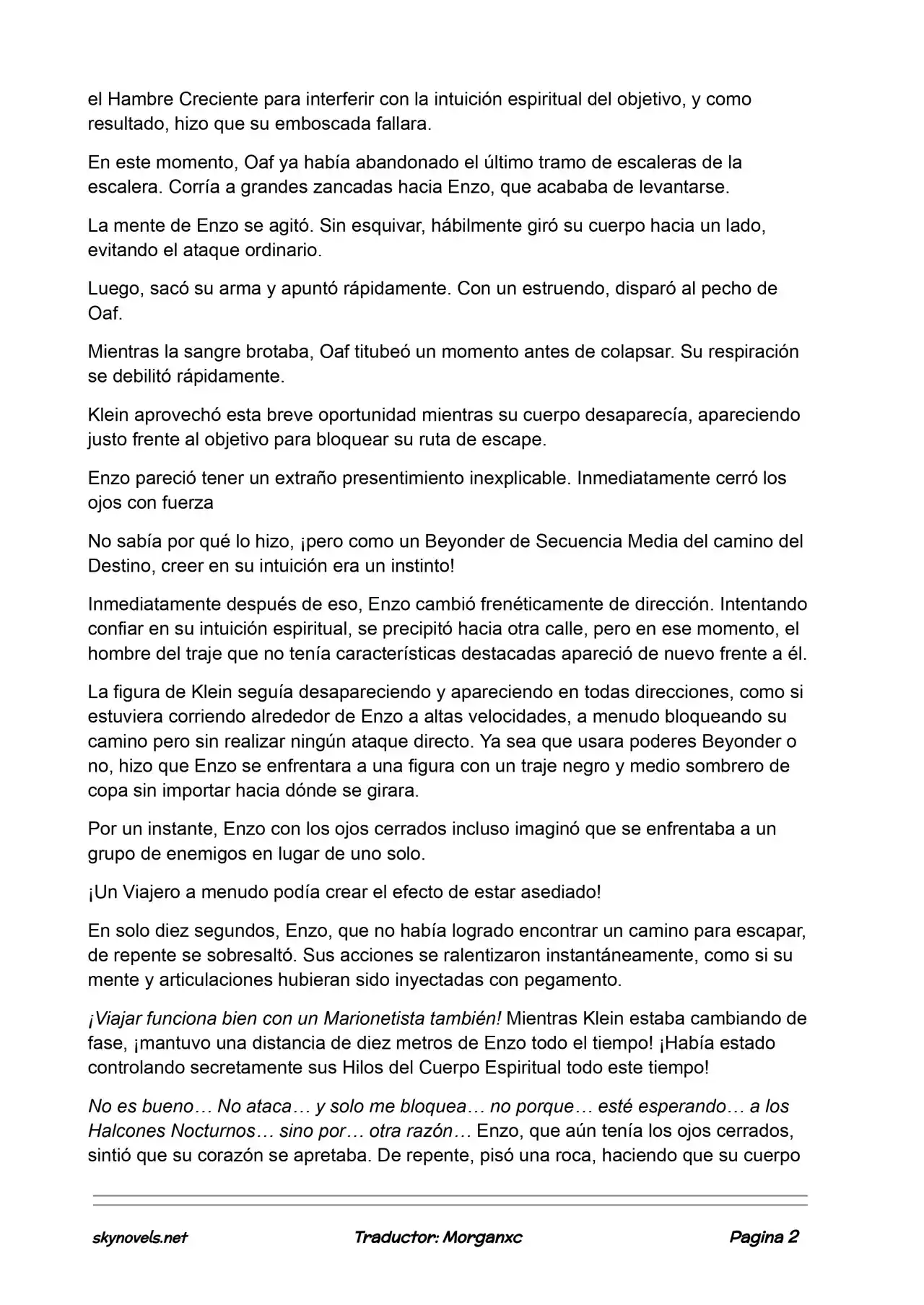 Lord Of The Mysteries (Novela) - Capítulo 909 - Página 2 - LectorTMOo